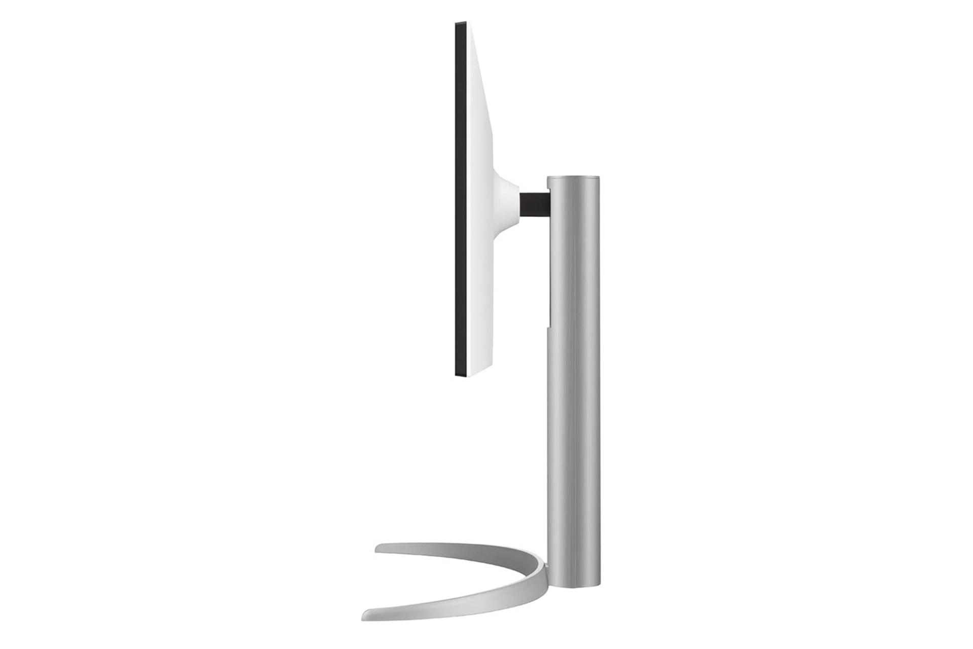 مانیتور ال جی 27 اینچ مدل LG 27UP550N-W نمای کنار