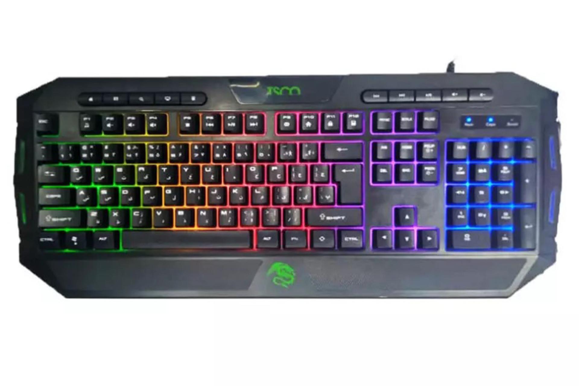 نمای روبرو کیبورد تسکو TK 8124GA