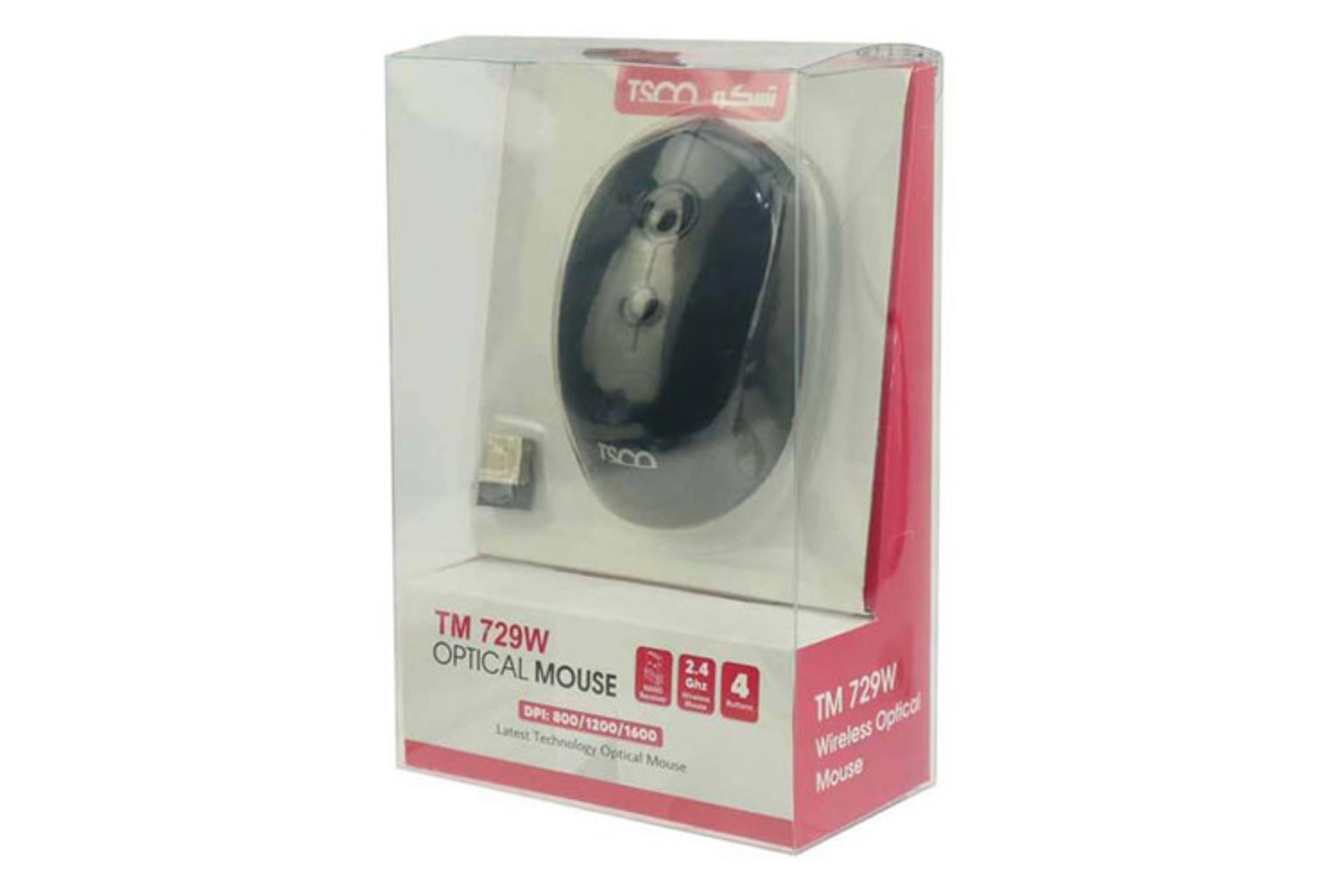 جعبه ماوس تسکو TM 729W