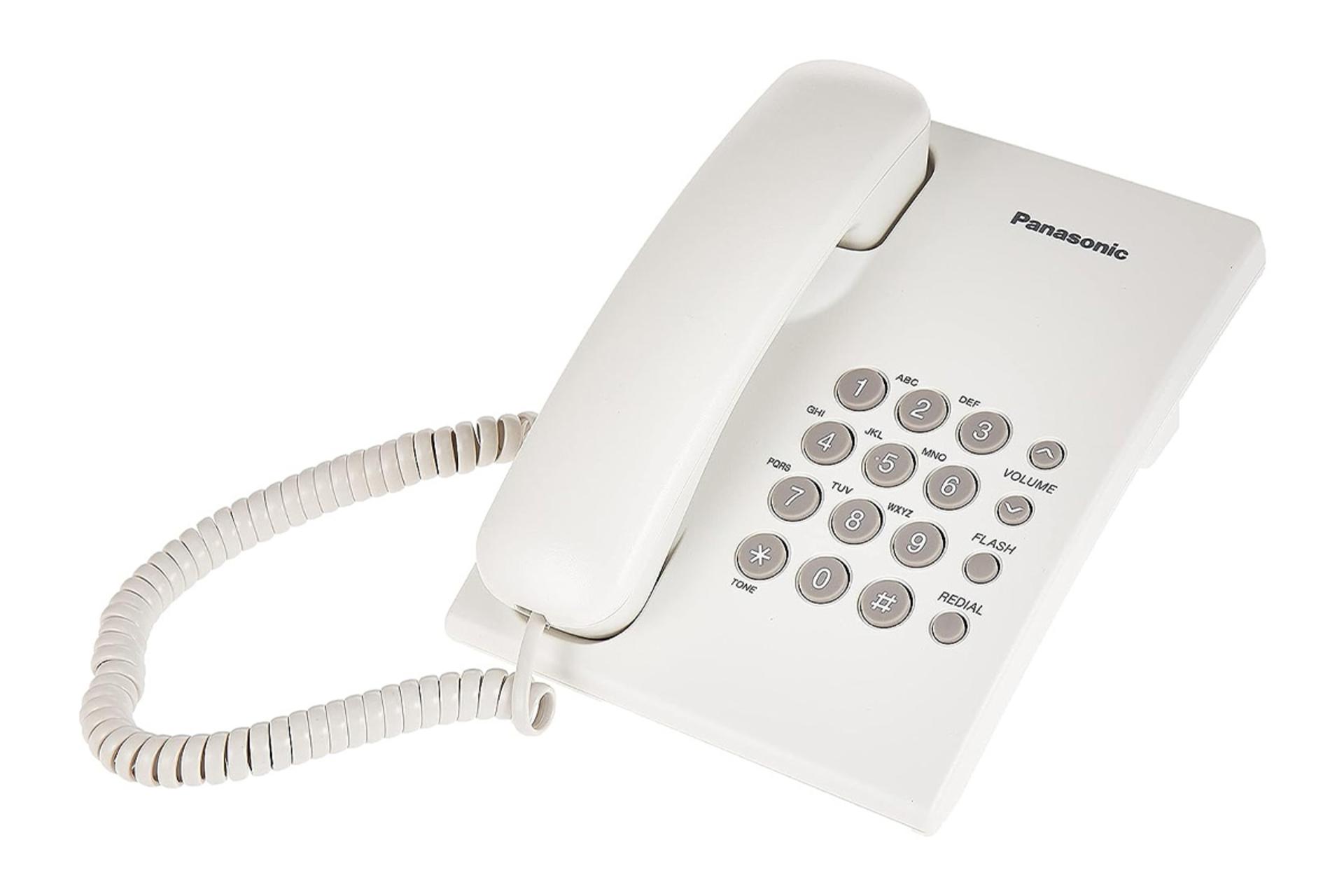 مرجع متخصصين ايران تلفن پاناسونيك KX-TS500MX سفيد