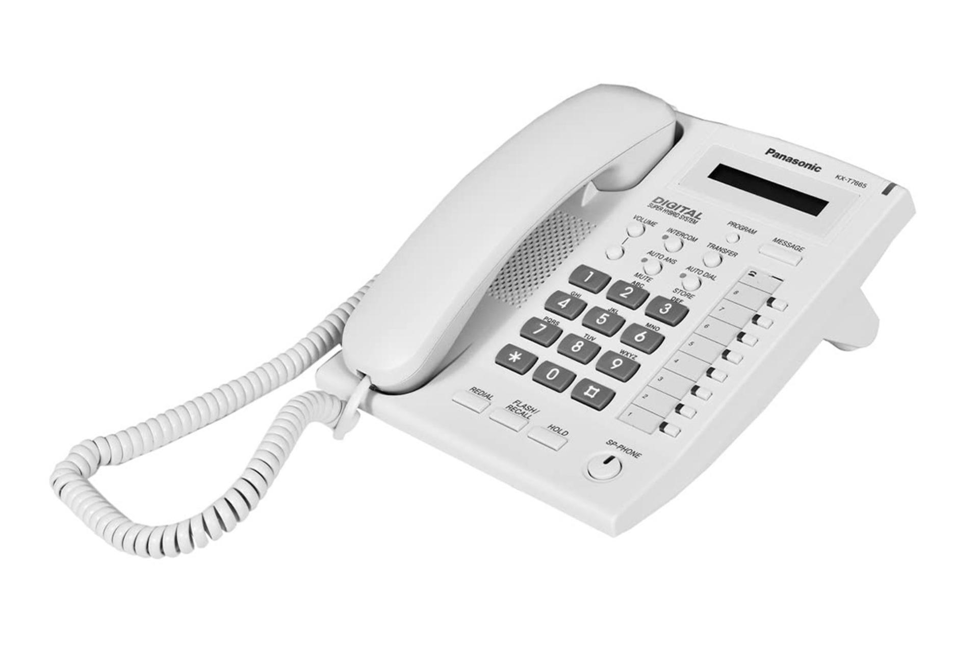 تلفن پاناسونیک KX-T7665 سفید