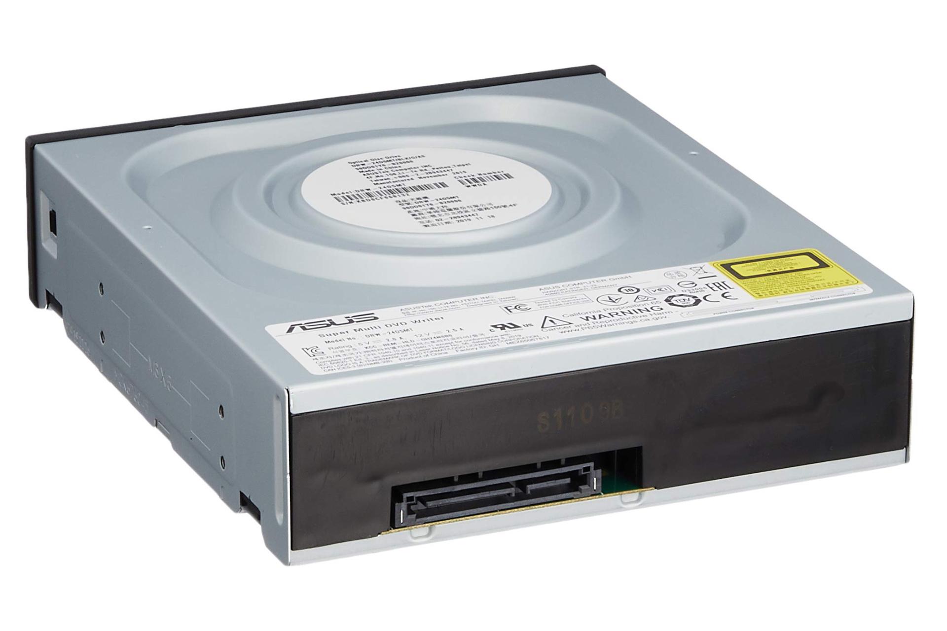 نمای پشت درایو نوری ایسوس DRW-24D5MT