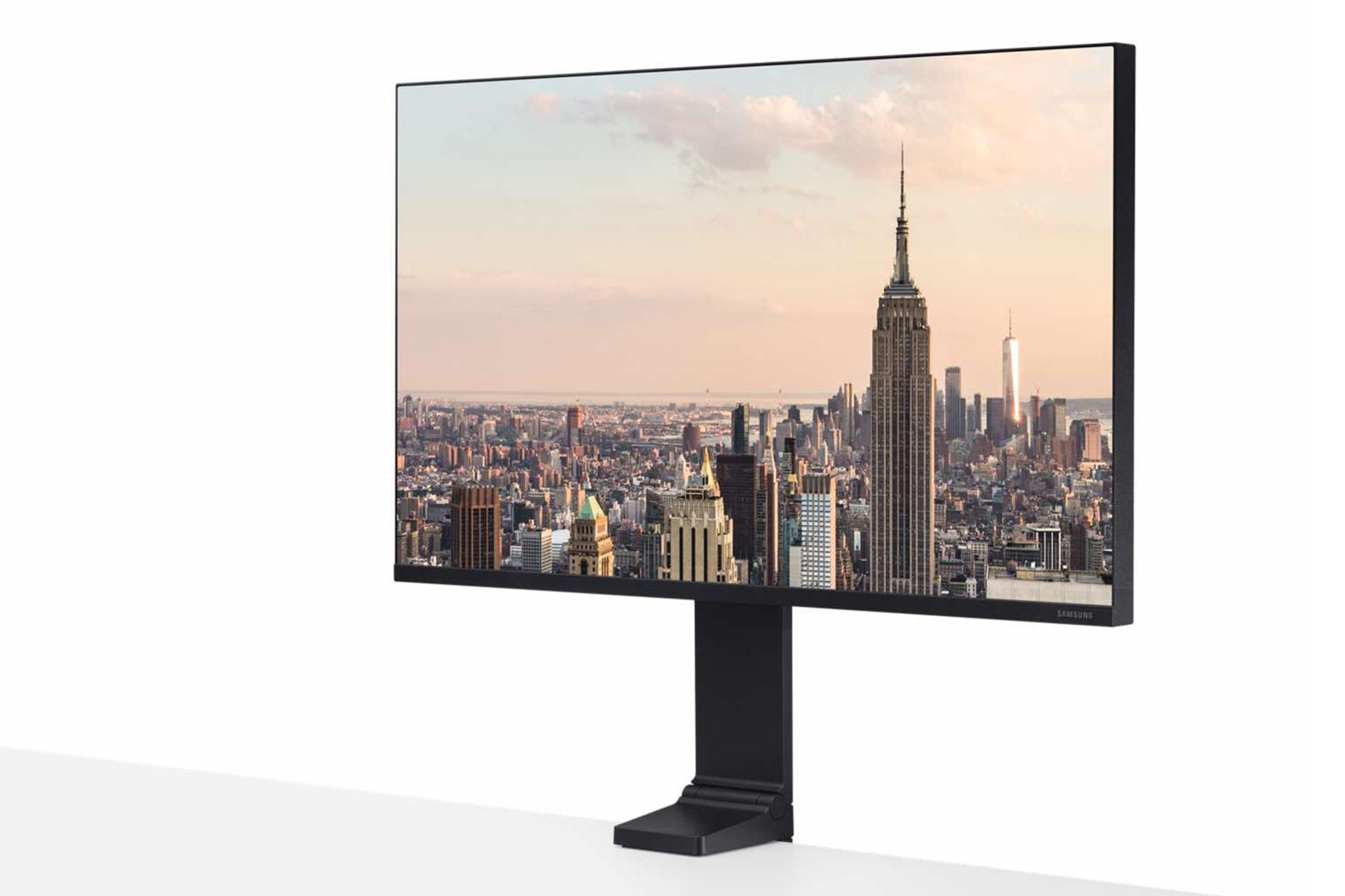 نمای نیمرخ راست مانیتور سامسونگ S27R750Q