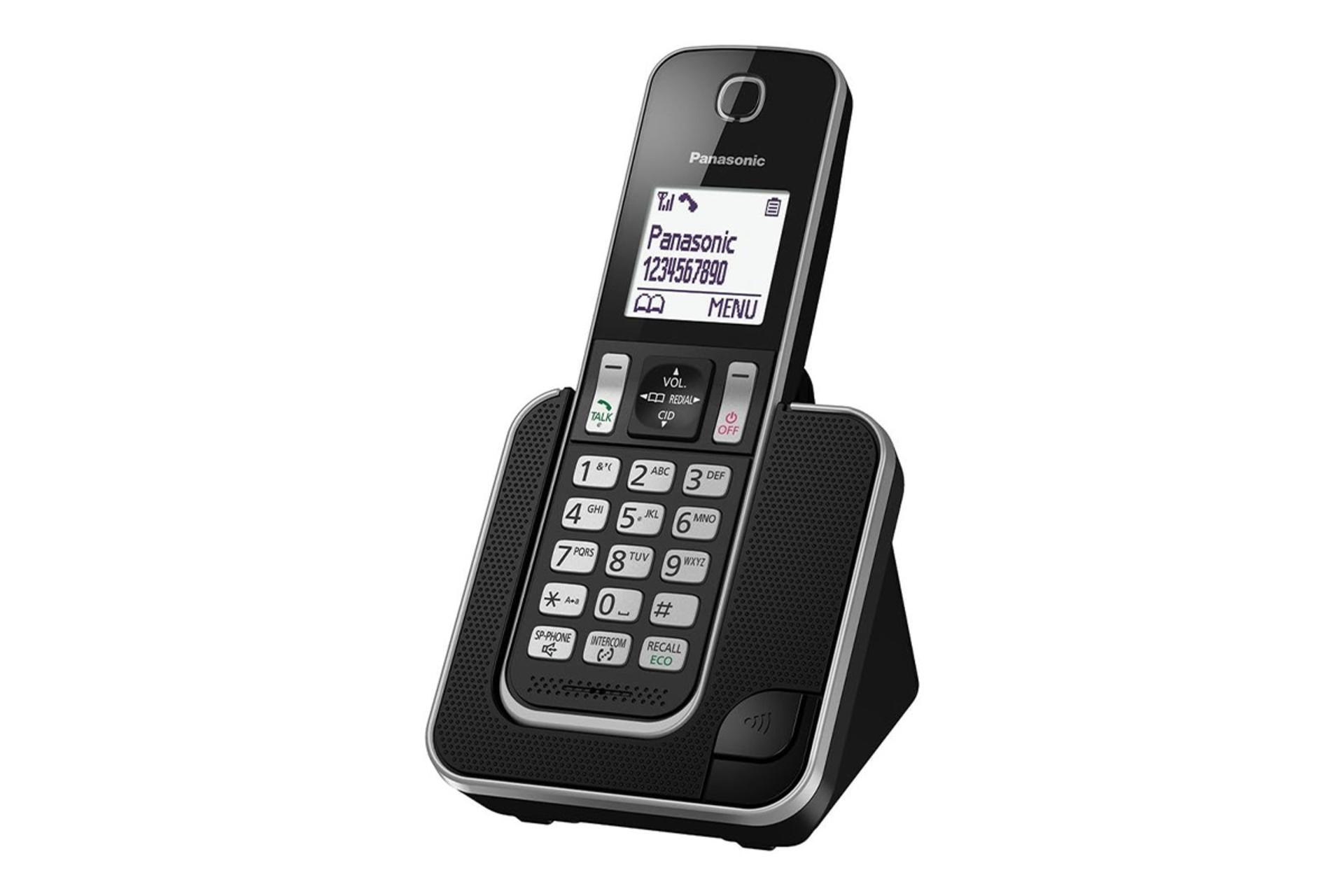 مرجع متخصصين ايران تلفن پاناسونيك KX-TGD310 مشكي