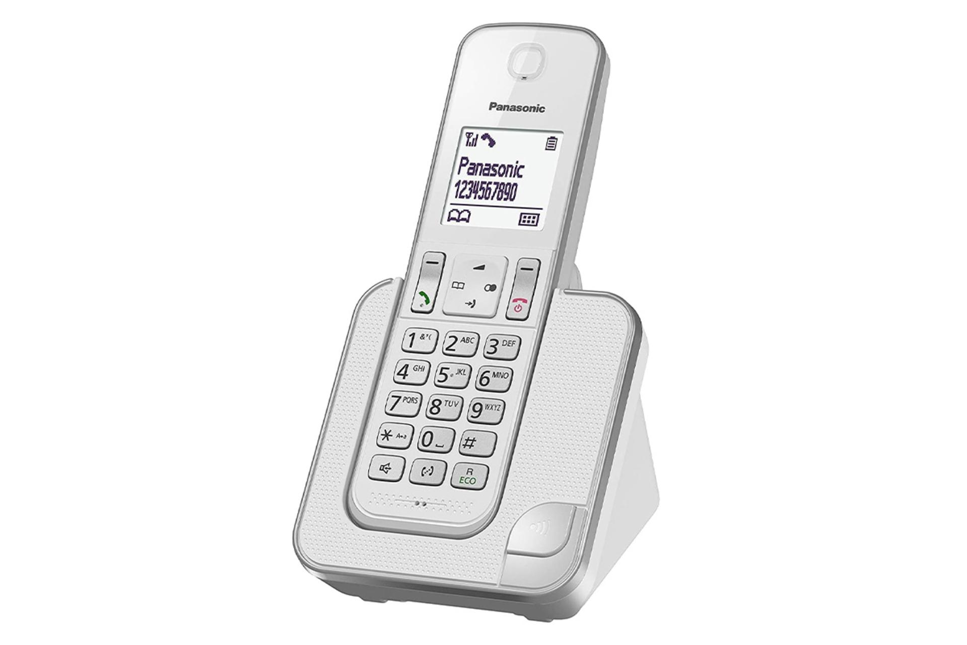 مرجع متخصصين ايران تلفن پاناسونيك KX-TGD310 سفيد