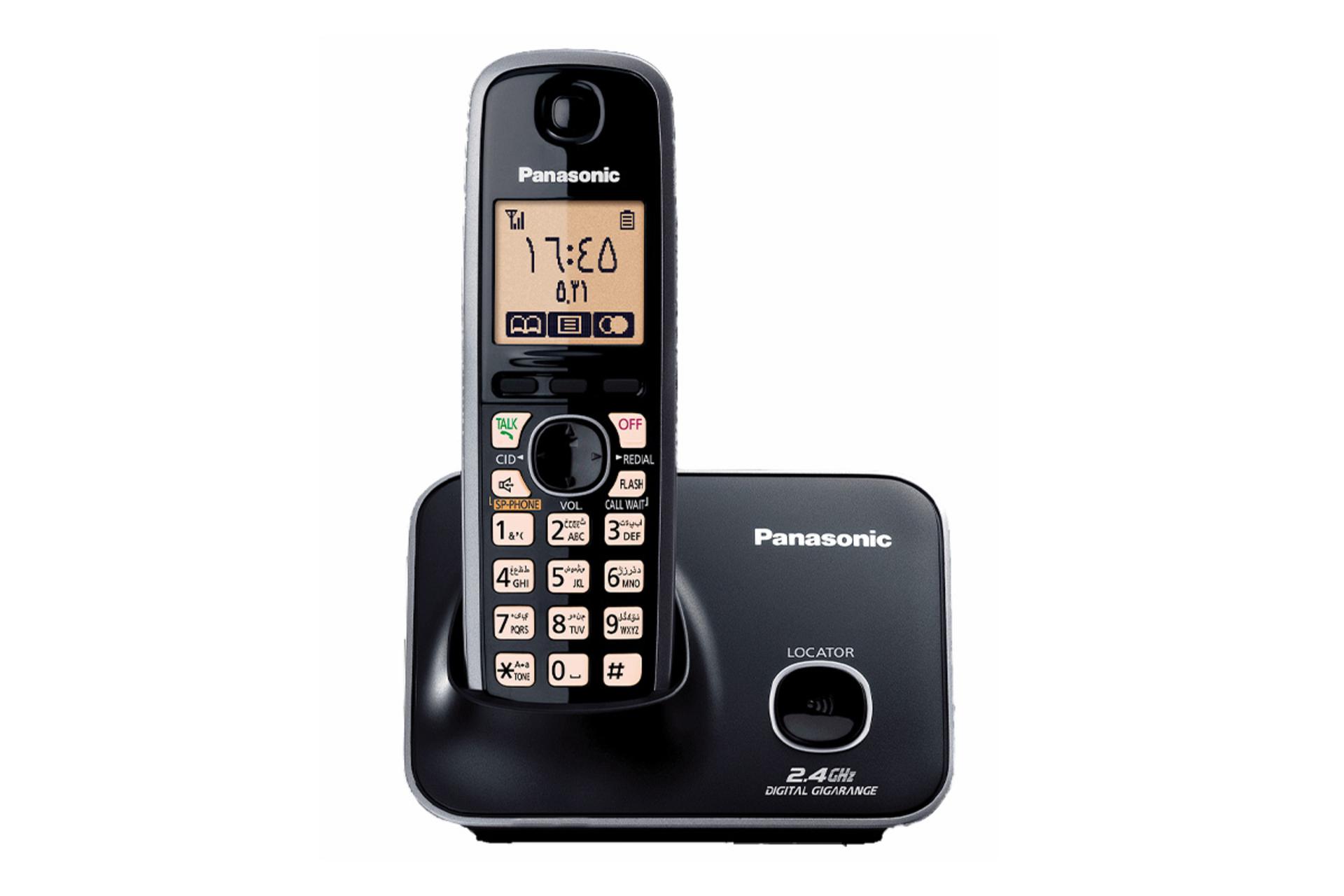 مرجع متخصصين ايران تلفن پاناسونيك KX-TG3711 مشكي