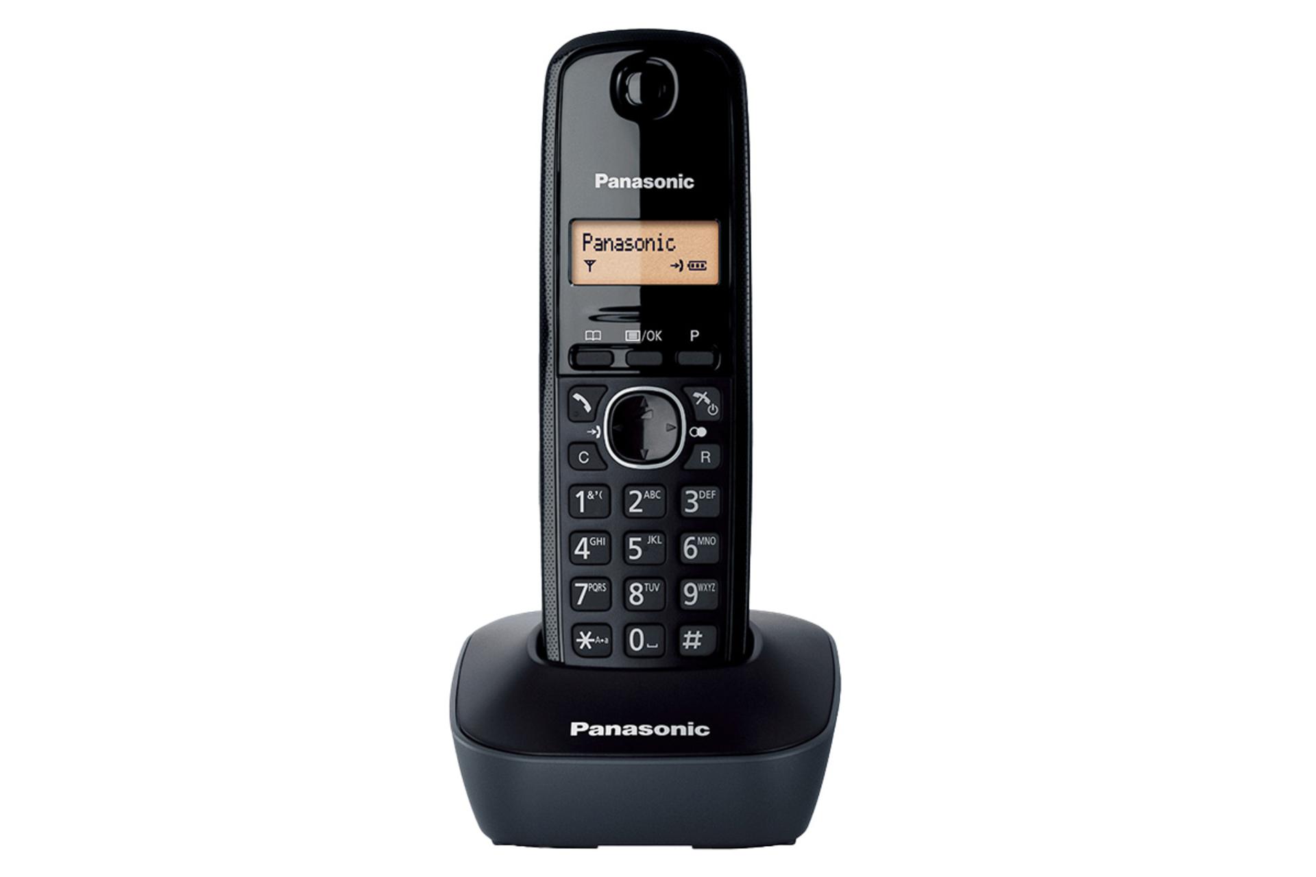 مرجع متخصصين ايران تلفن پاناسونيك KX-TG1611 مشكي