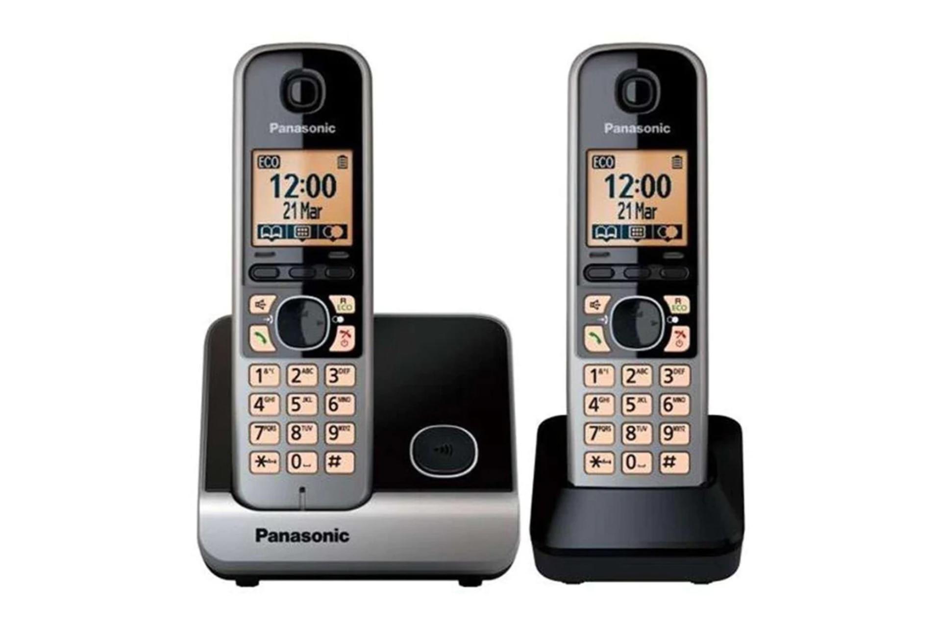 مرجع متخصصين ايران تلفن پاناسونيك KX-TG6712 مشكي