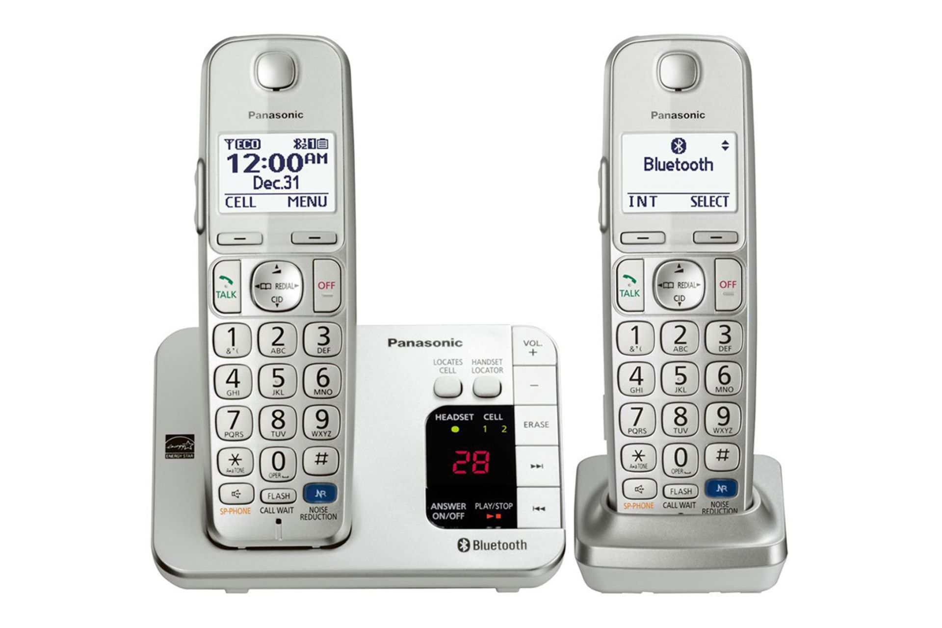 تلفن پاناسونیک KX-TGE262 نقره‌ای