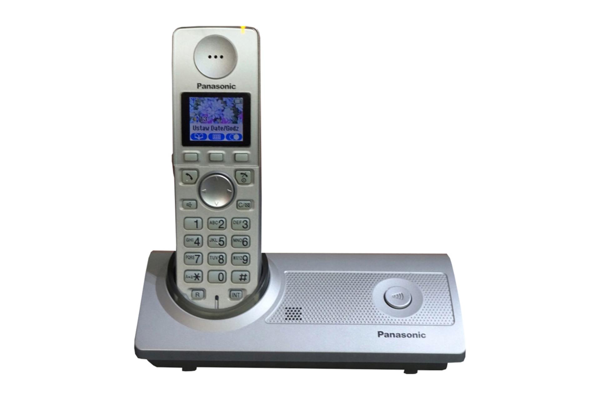 تلفن پاناسونیک KX-TG8100BX نقره‌ای