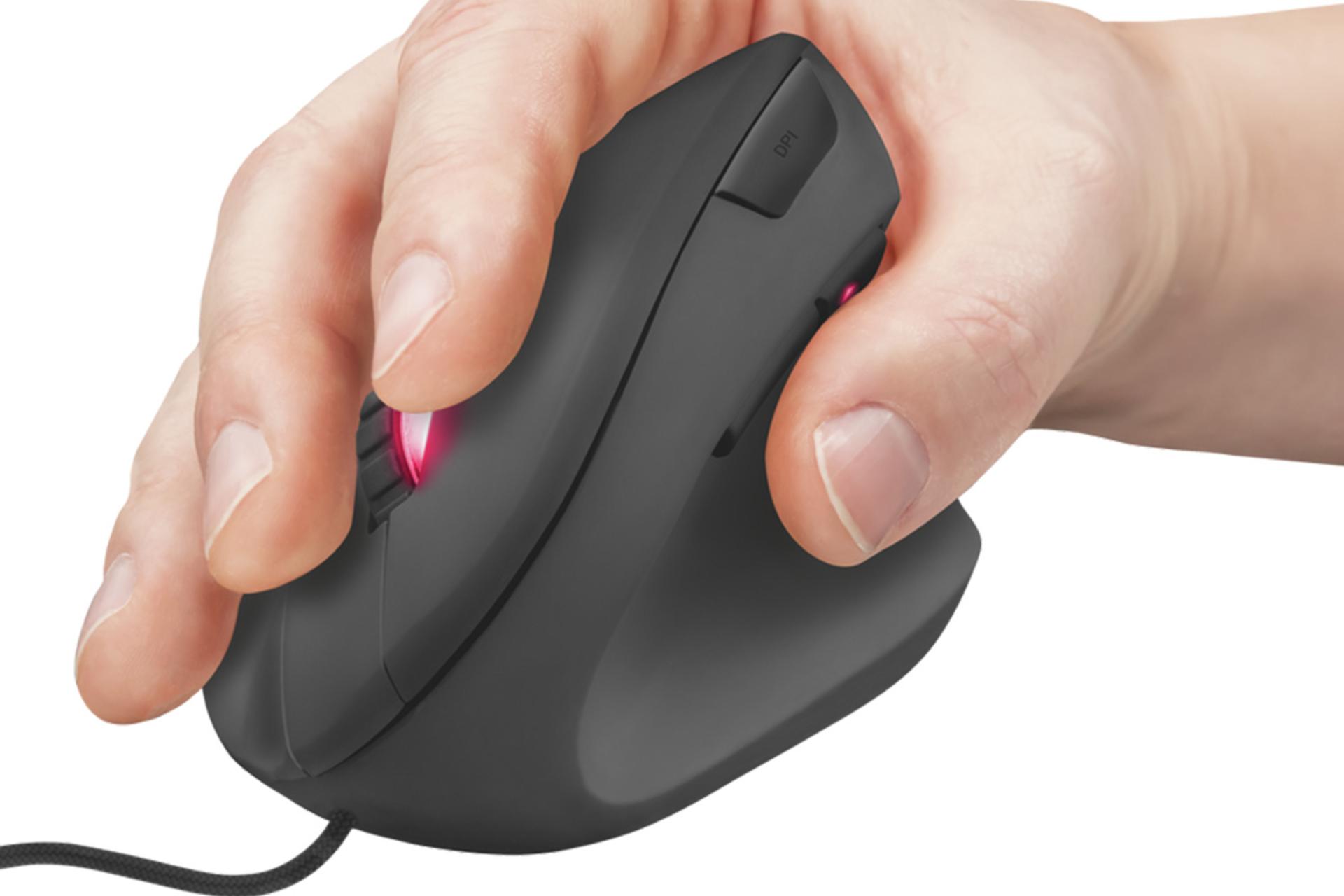 نحوه در دست گرفتن ماوس تراست Trust GXT 144 REXX