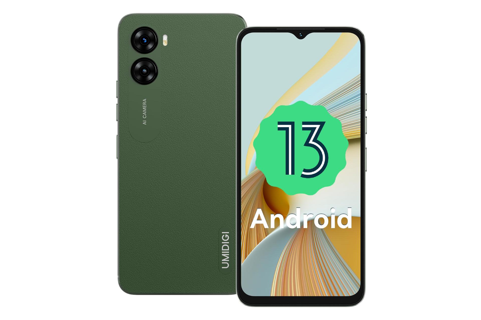 گوشی موبایل اومی دیجی G3 پلاس / UMIDIGI G3 Plus سبز