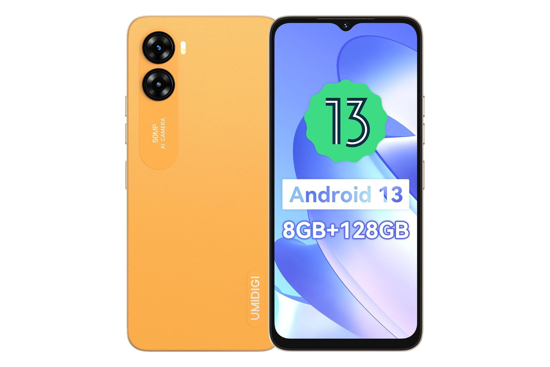 گوشی موبایل اومی دیجی G3 مکس / UMIDIGI G3 Max نارنجی