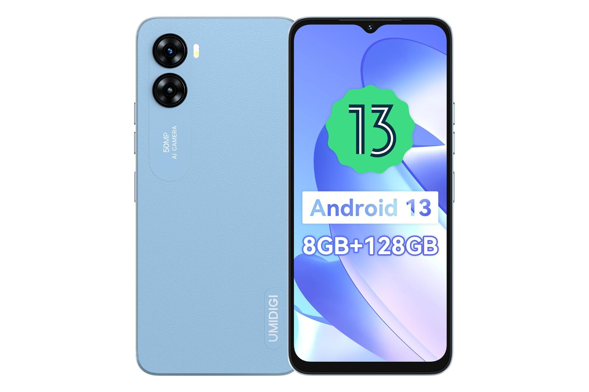 گوشی موبایل اومی دیجی G3 مکس / UMIDIGI G3 Max آبی روشن