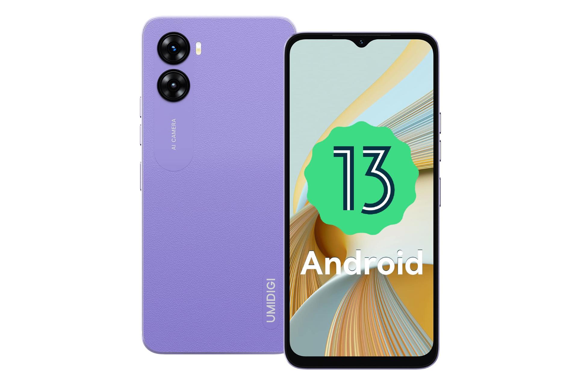 گوشی موبایل اومی دیجی G3 پلاس / UMIDIGI G3 Plus بنفش