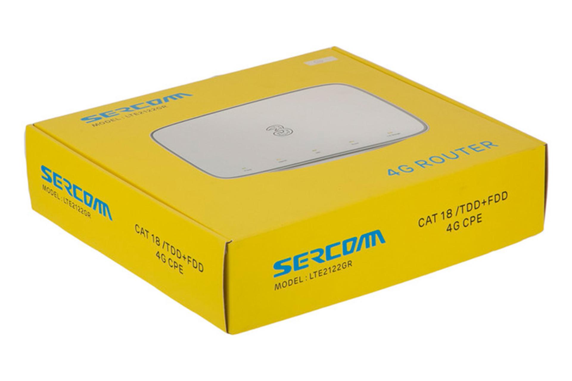 جعبه مودم و روتر سیم‌ کارتی سرکام Sercom LTE2122GR