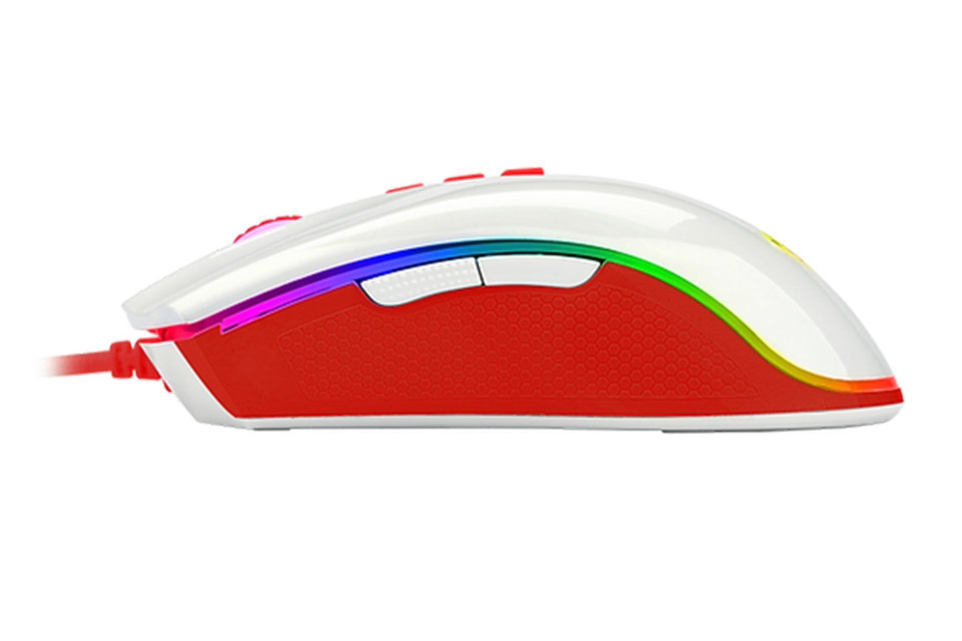 نمای سمت چپ ماوس ردراگون Redragon Cobra Cherry