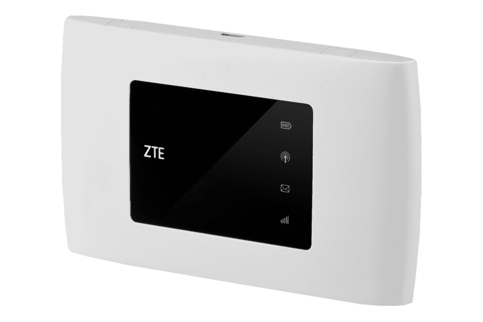 نمای کناری مودم و روتر سیم‌ کارتی زد تی ای ZTE MF920U