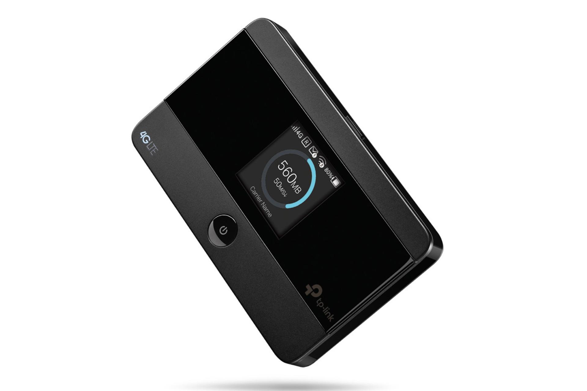 نمای کناری مودم و روتر سیم‌ کارتی تی پی لینک TP-Link M7350 V5