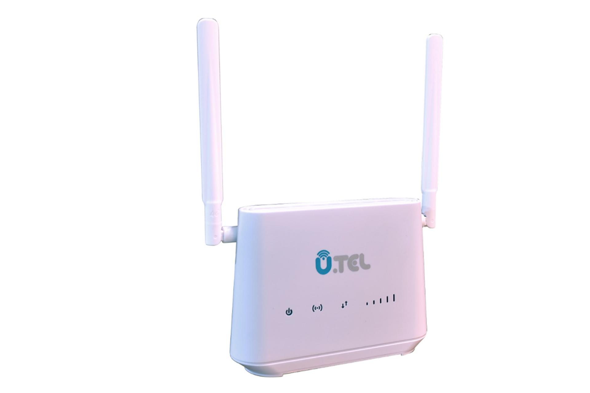 نمای کناری مودم و روتر سیم‌ کارتی یوتل U.TEL L443