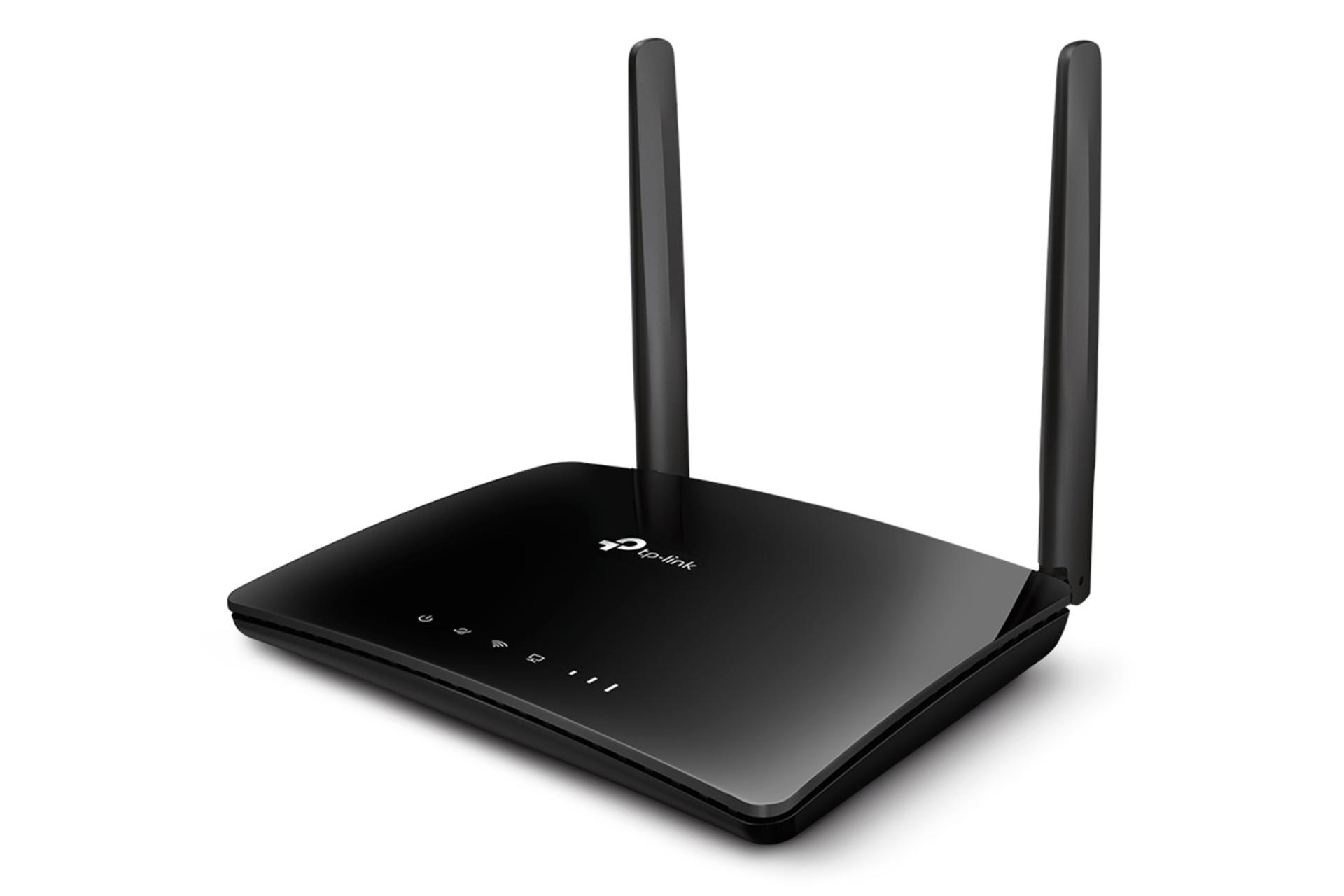 نمای کناری مودم و روتر سیم‌ کارتی تی پی لینک TP-Link TL-MR6400 V5.3