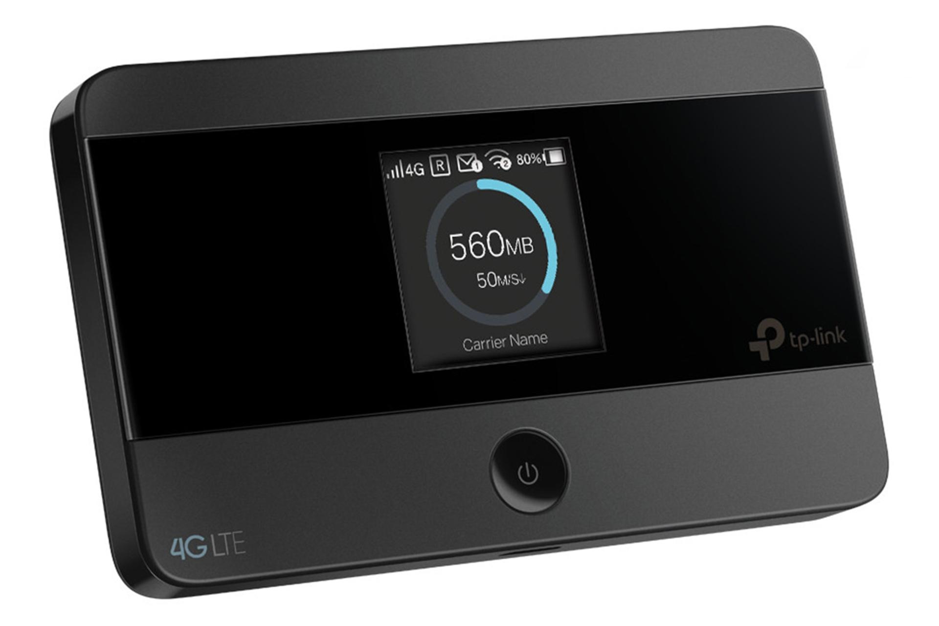 نمای کناری مودم و روتر سیم‌ کارتی تی پی لینک TP-Link M7350 V7