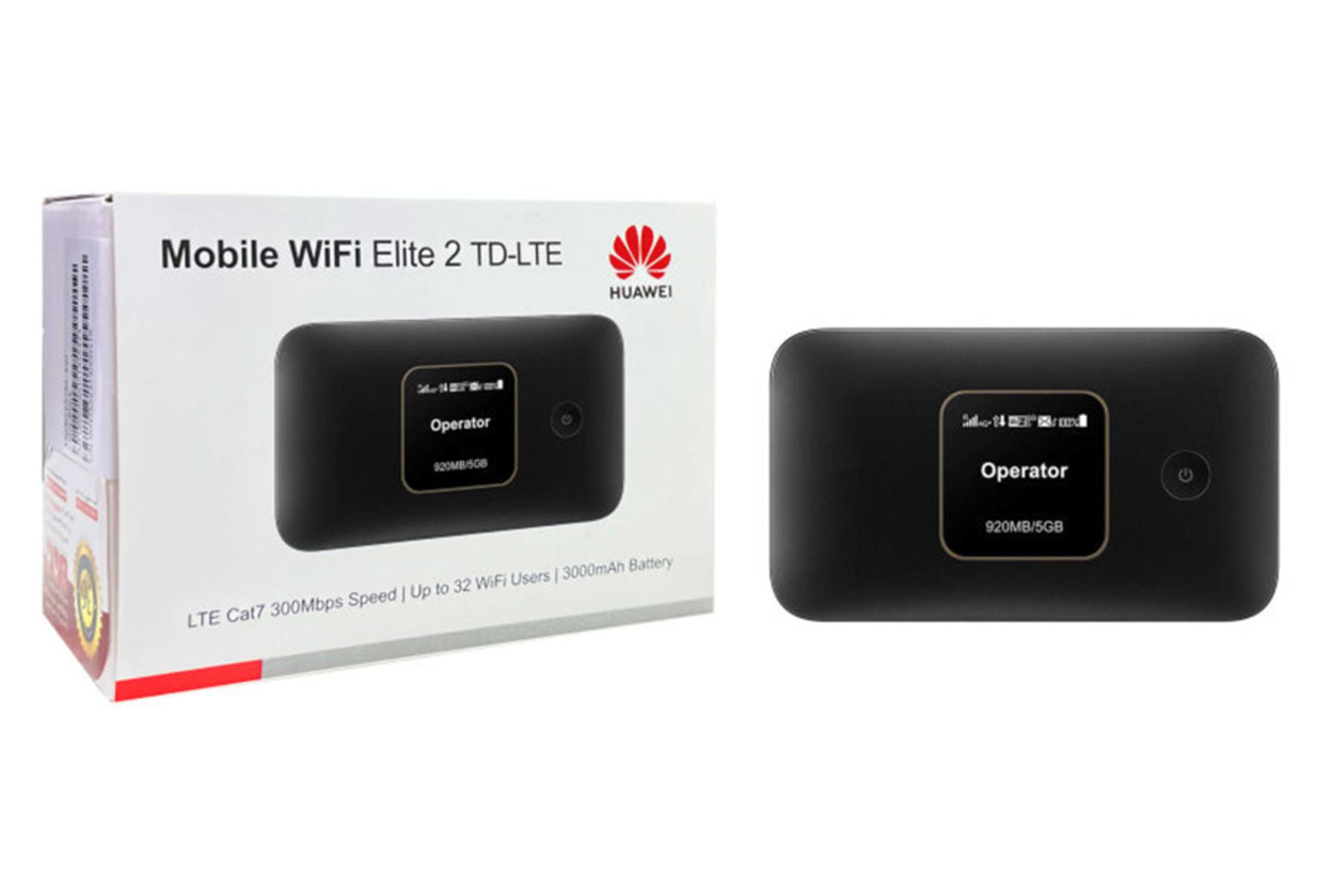 مرجع متخصصين ايران جعبه مودم و روتر سيم‌ كارتي هواوي Huawei E5785-330