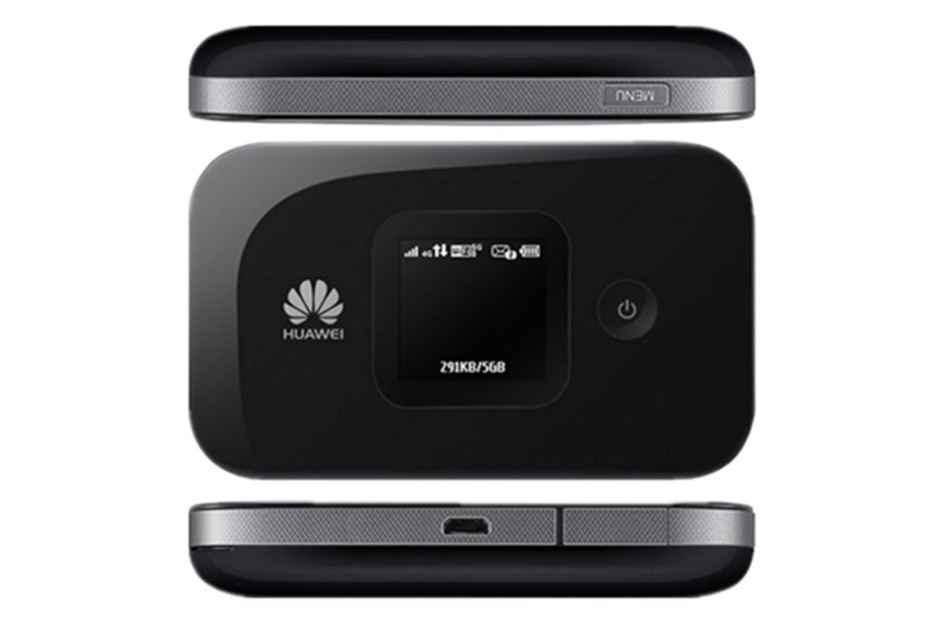 زوایای مختلف مودم و روتر سیم‌ کارتی هواوی Huawei E5577