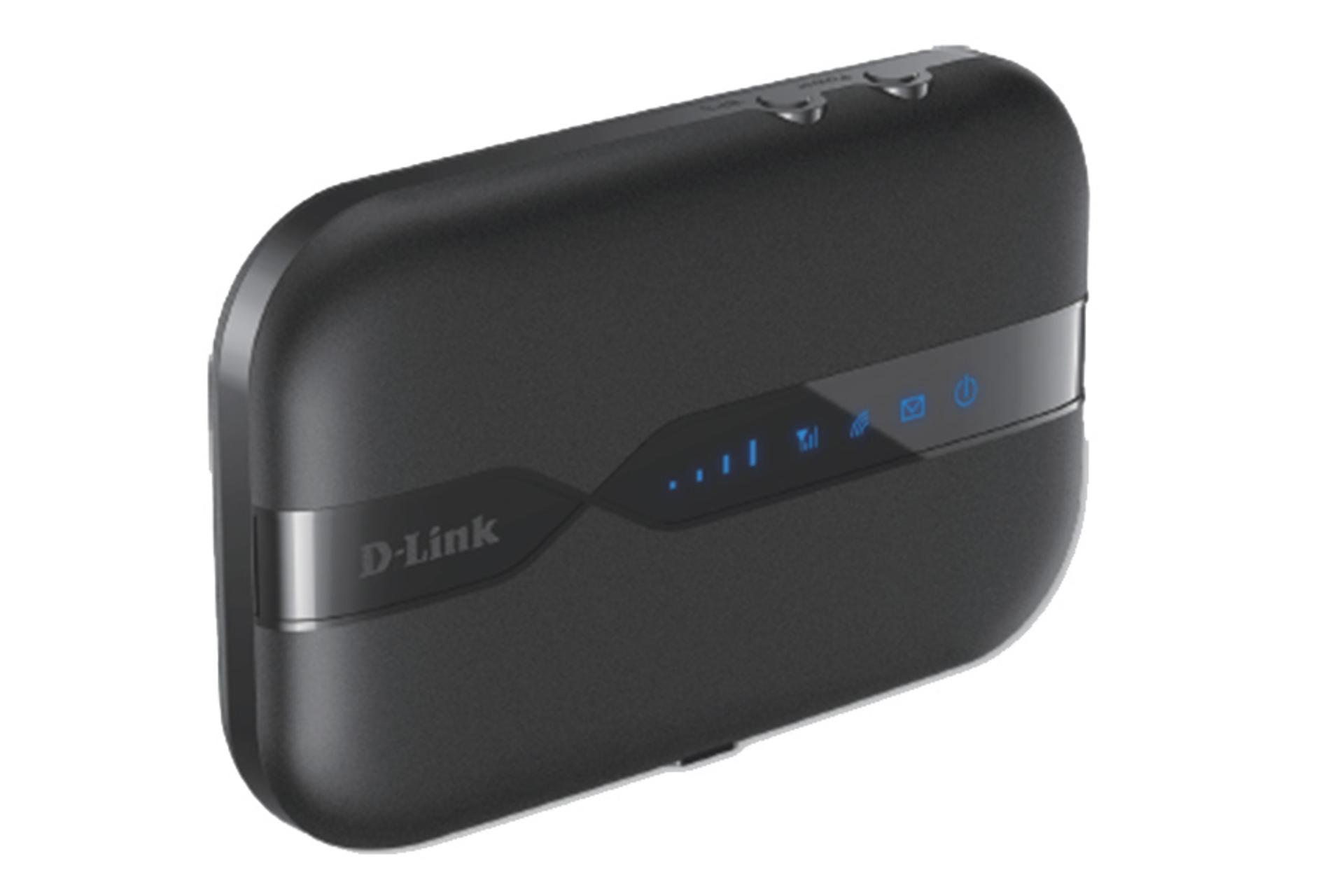 نمای کناری مودم و روتر سیم‌ کارتی دی لینک D-Link DWR-932C F1