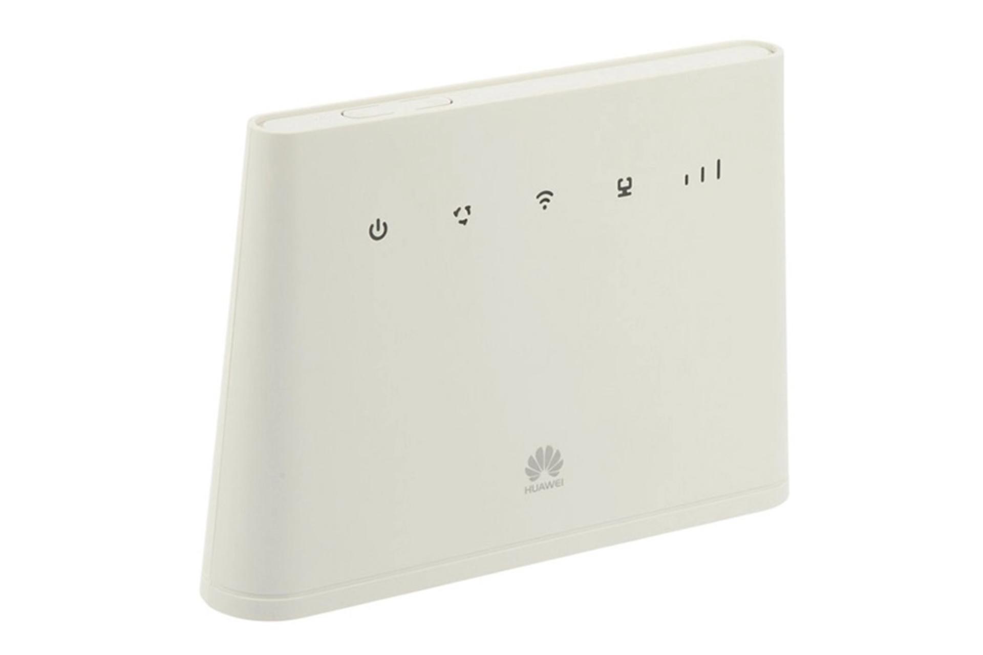 نمای کناری مودم و روتر سیم‌ کارتی هواوی Huawei B311-221