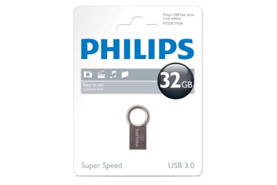 جعبه Philips Circle 32GB / فلش مموری فیلیپس مدل Circle ظرفیت 32 گیگابایت
