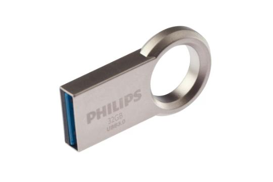 نمای جانبی Philips Circle 32GB / فلش مموری فیلیپس مدل Circle ظرفیت 32 گیگابایت
