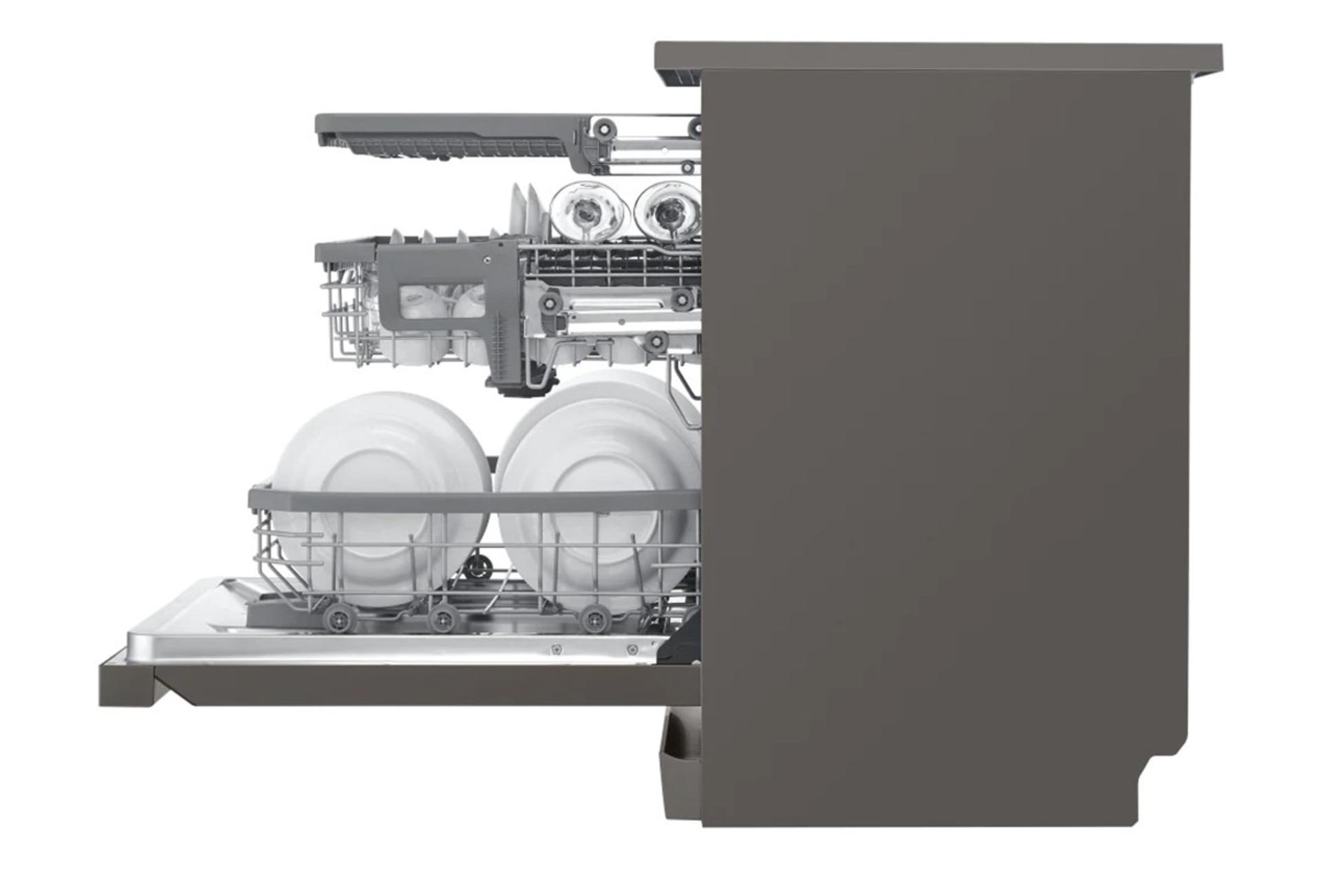 ماشین ظرفشویی ال جی LG DFC325HD نمای جانبی