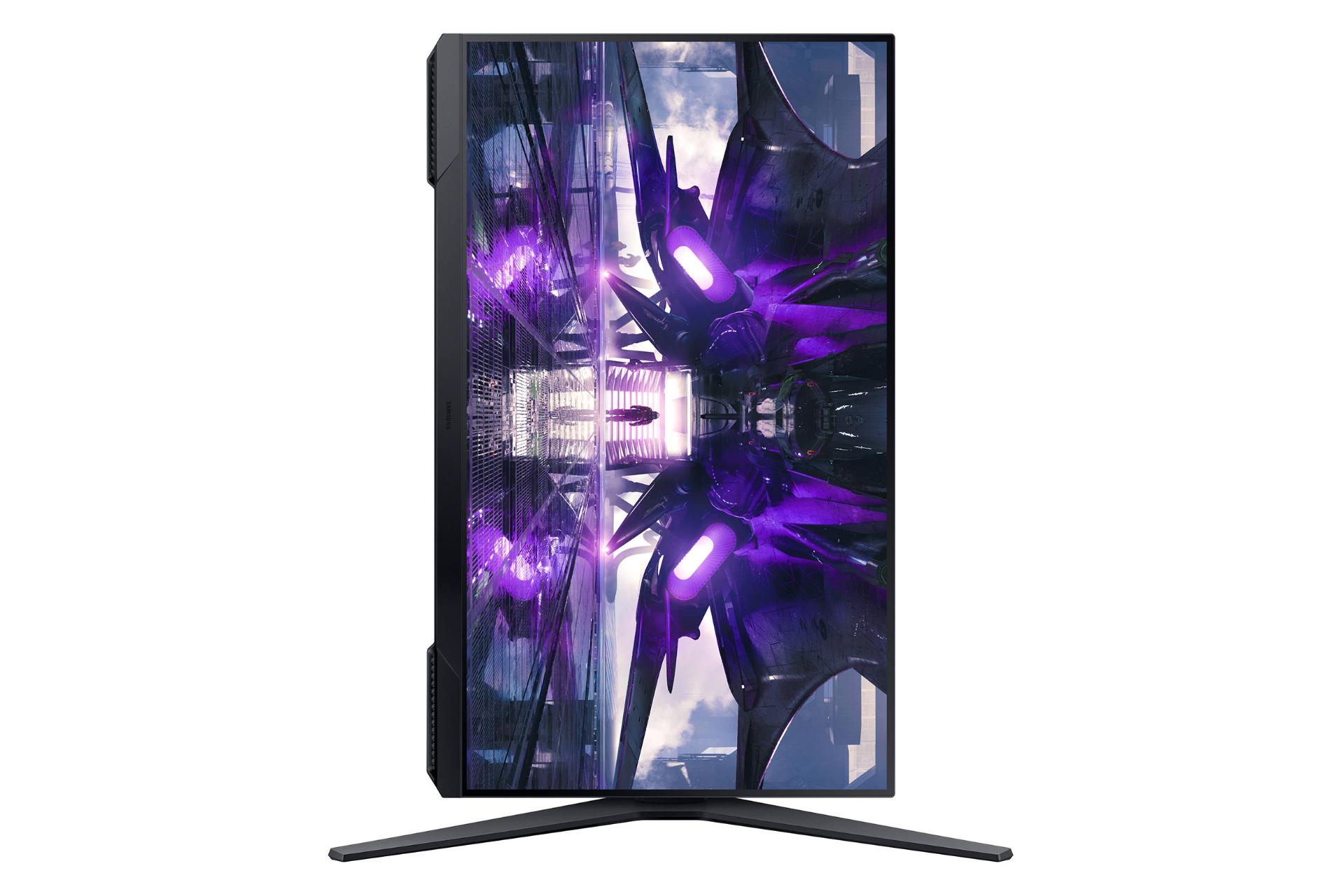 نمایش تنظیم حالت عمودی مانیتور سامسونگ 24 اینچ مدل LS24AG320NM