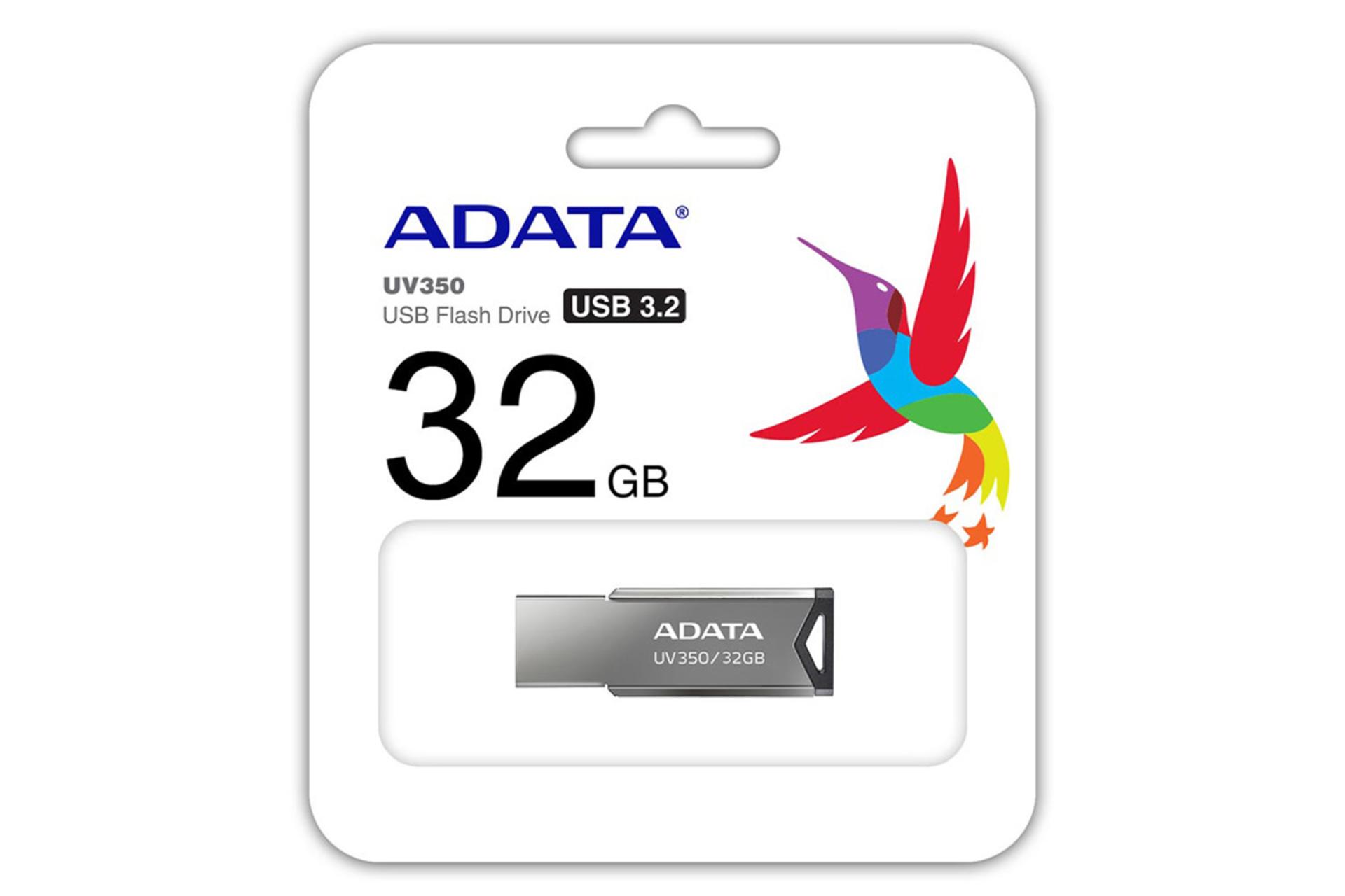 جعبه فلش مموری ای دیتا مدل UV350 ظرفیت 32 گیگابایت