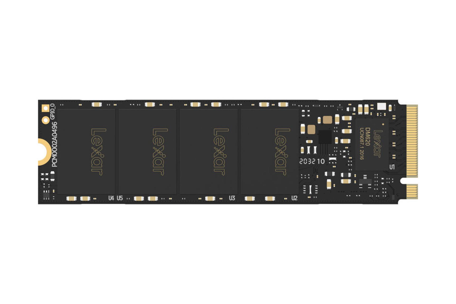 نمای روبروی SSD لکسار Lexar NM620 NVMe M.2