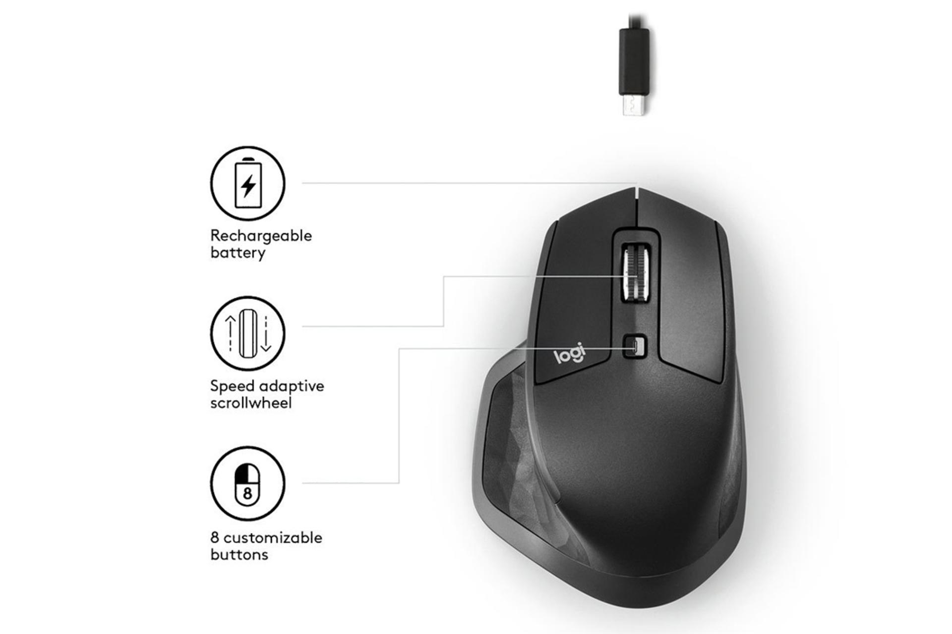 ماوس لاجیتک MX Master 2S