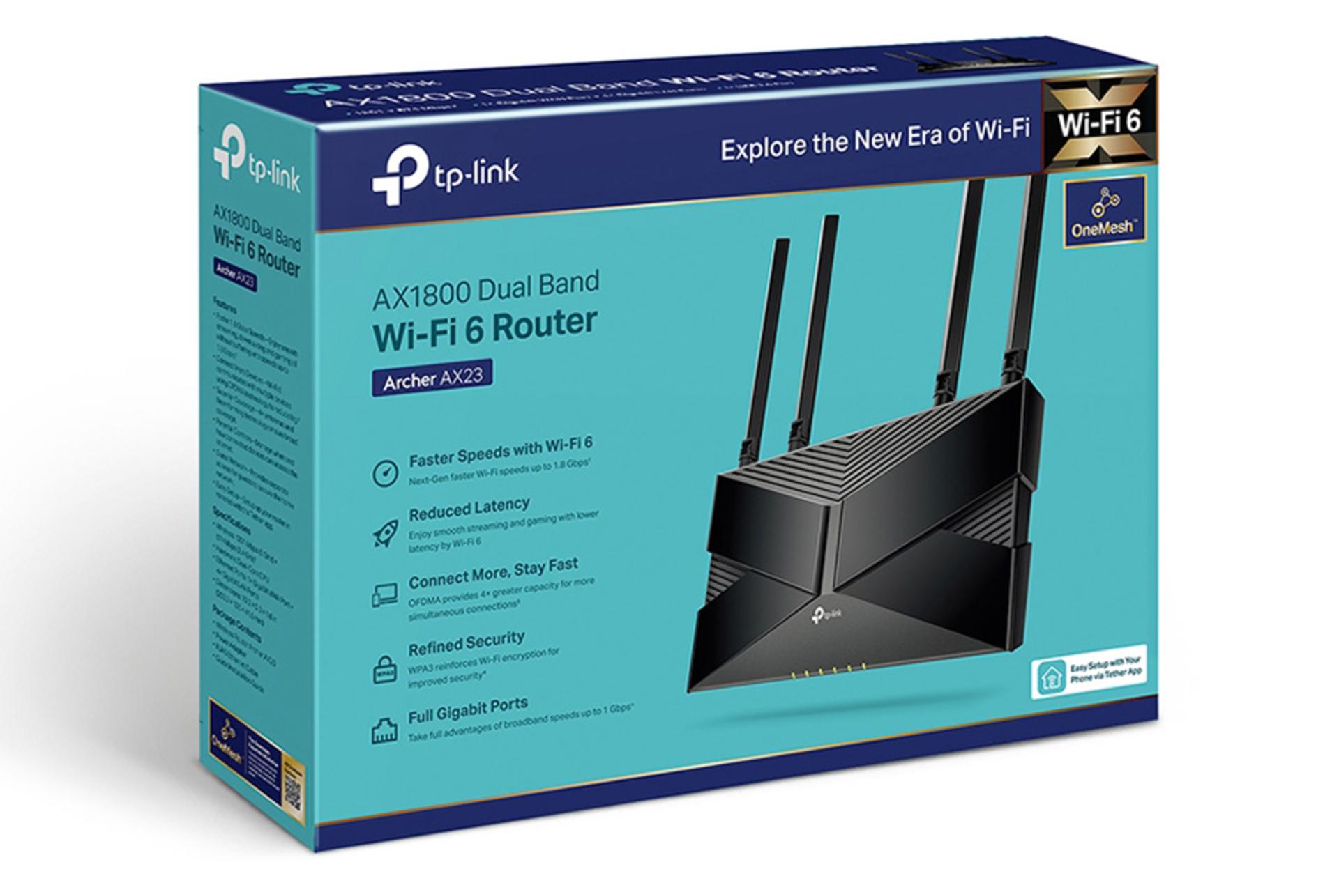 مرجع متخصصين ايران جعبه روتر تي پي لينك TP-Link Archer AX23