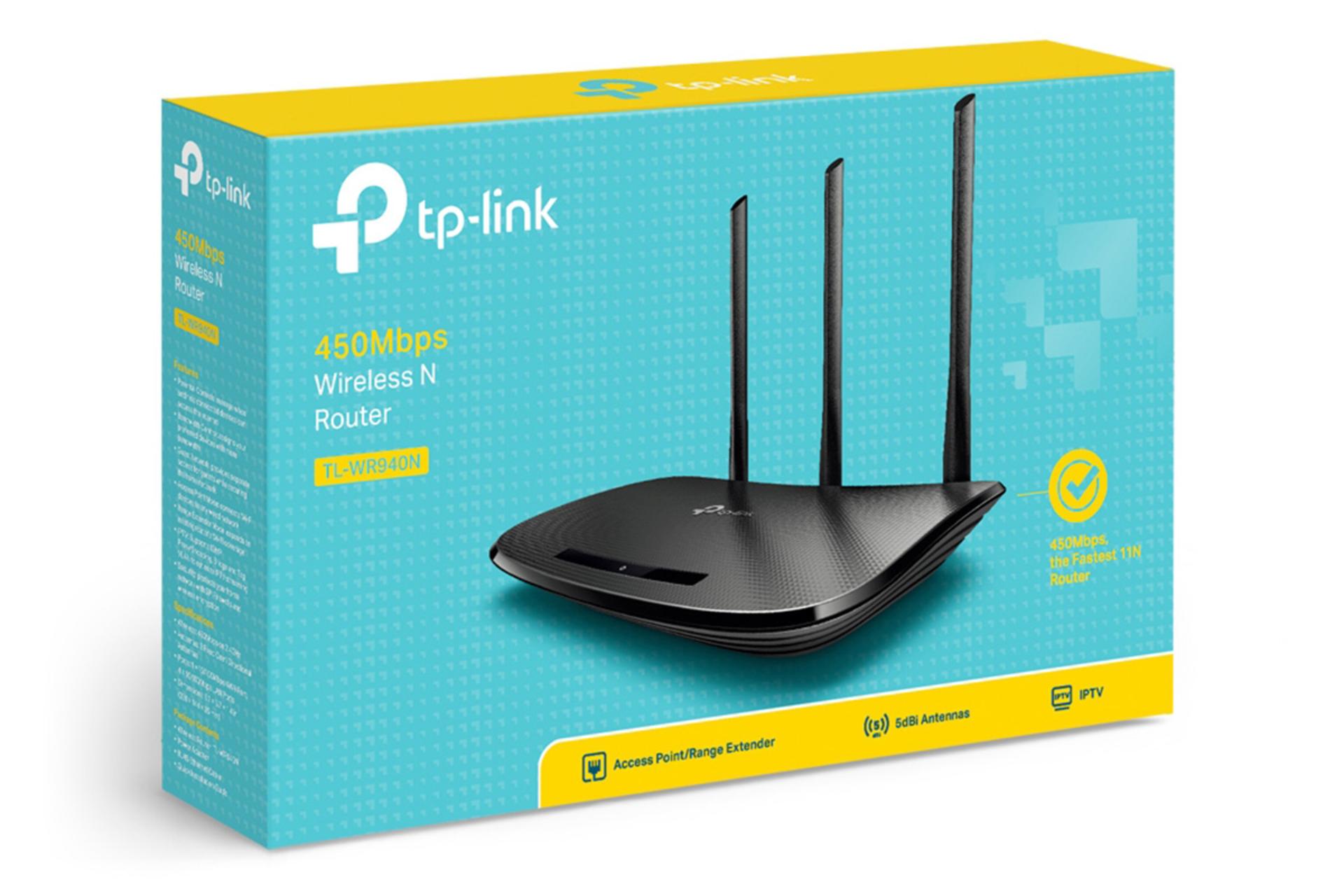 جعبه روتر تی پی لینک TP-Link TL-WR940N