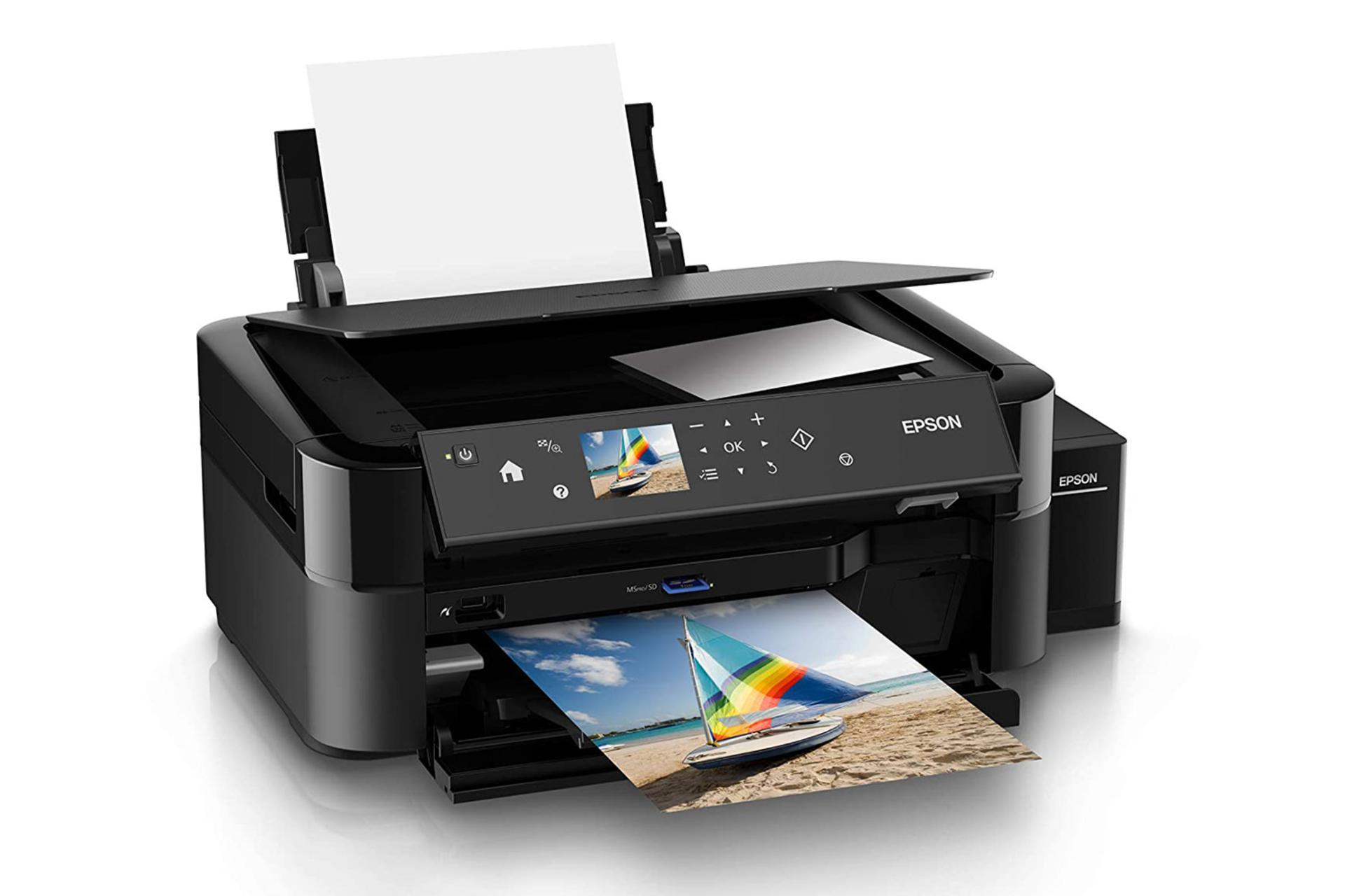 پرینتر اپسون Epson EcoTank L850 نمای جلو