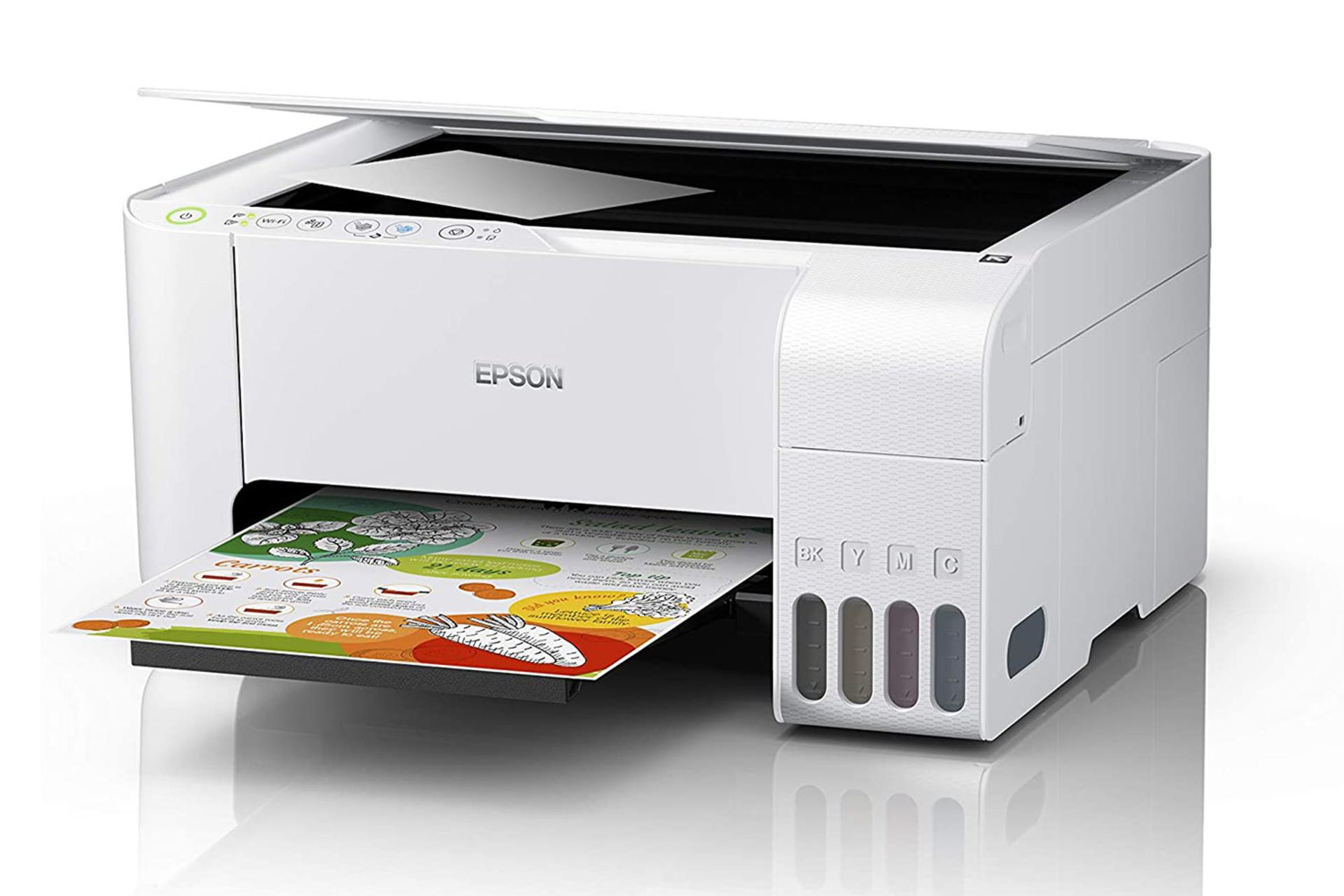 پرینتر اپسون Epson EcoTank L3156 نمای جلو