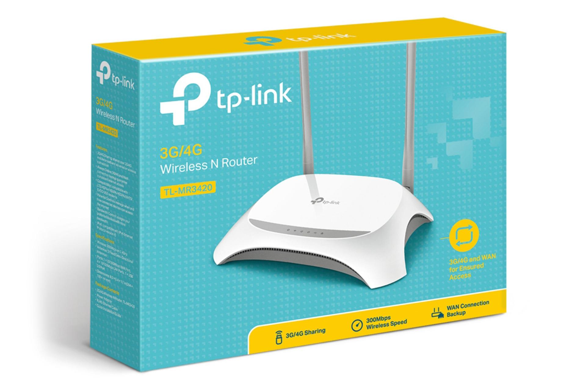 جعبه روتر تی پی لینک TP-Link TL-MR3420 V5