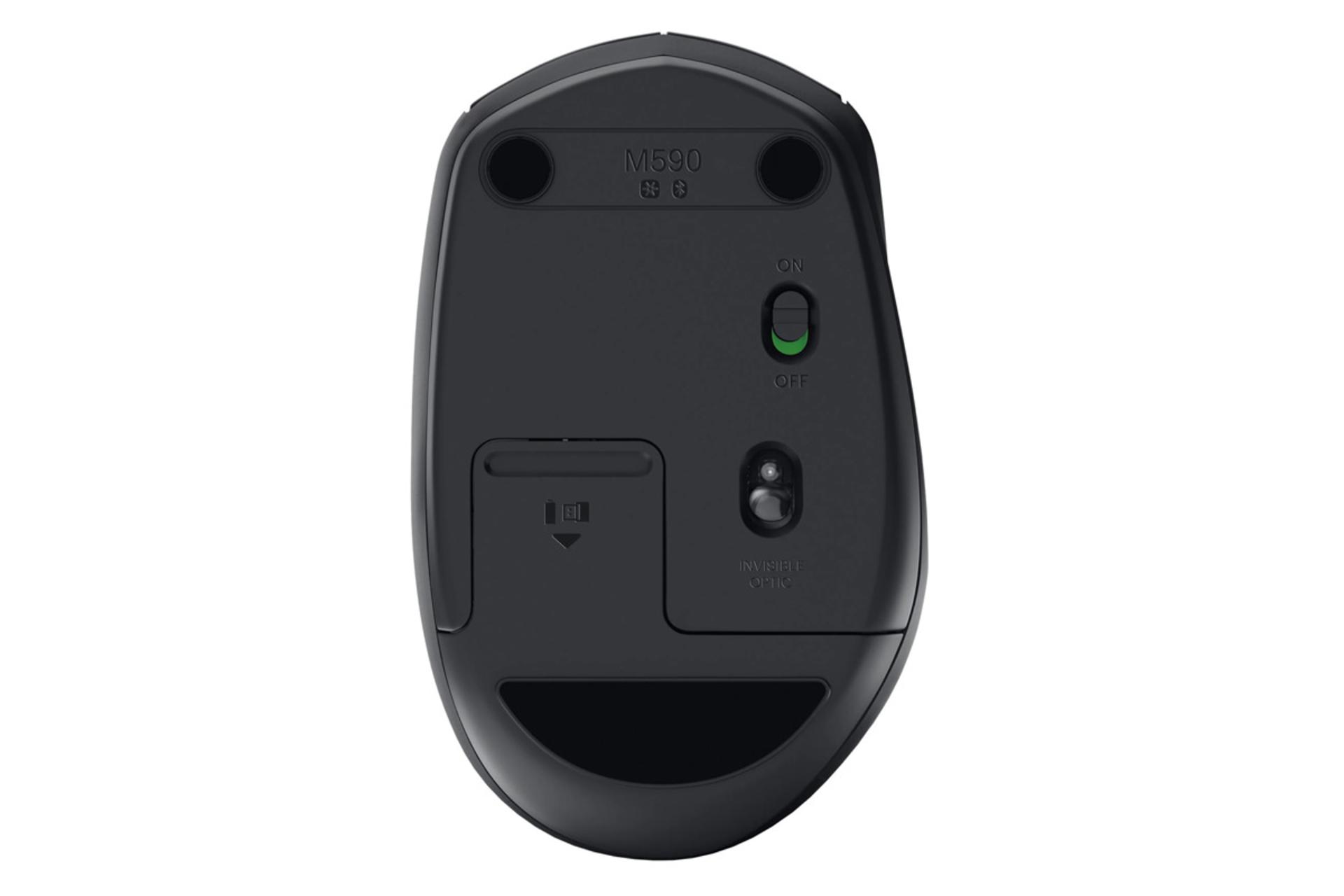 نمای پشت ماوس لاجیتک M590