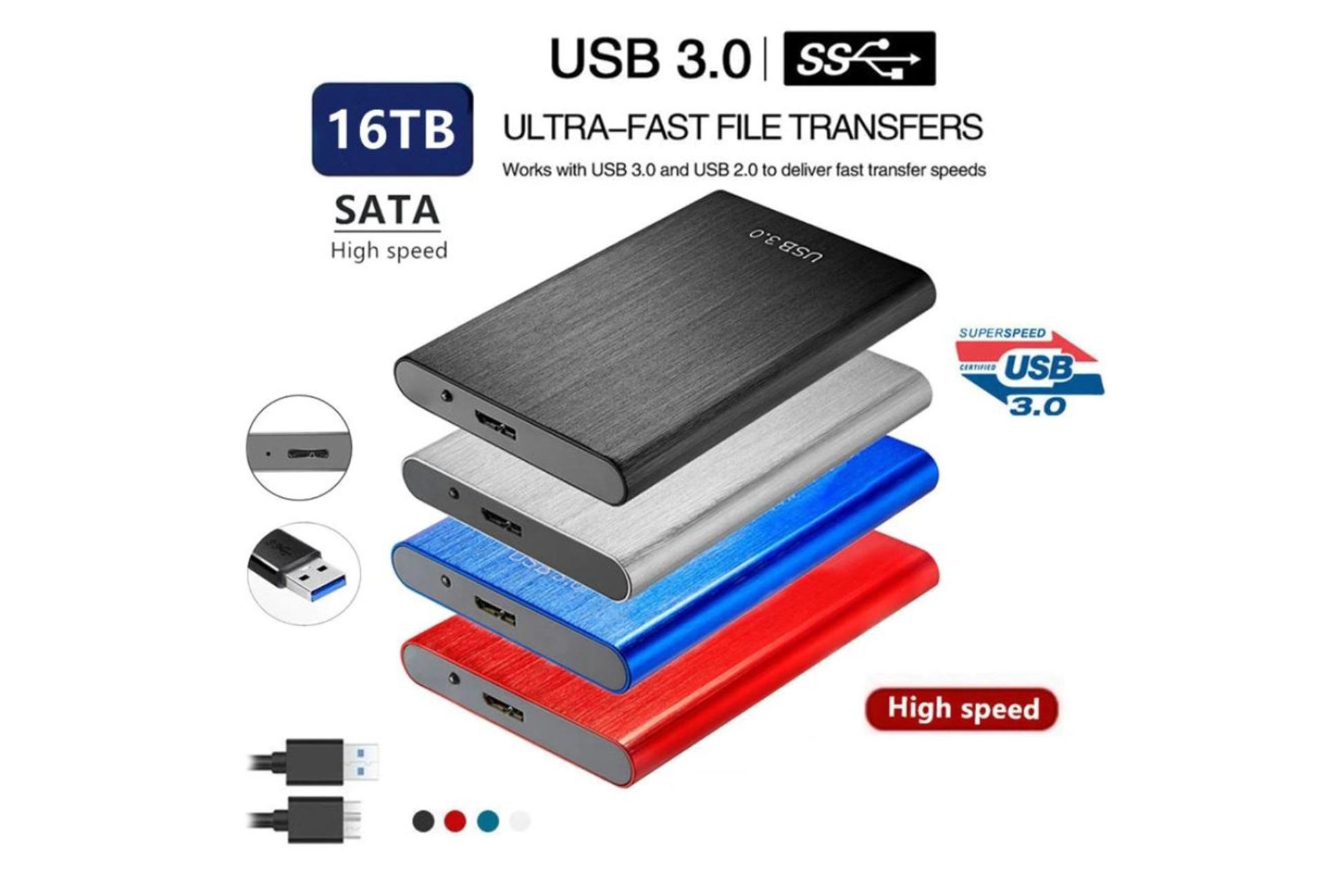 SSD بکاپ پلاس Slim Eco USB 3.0