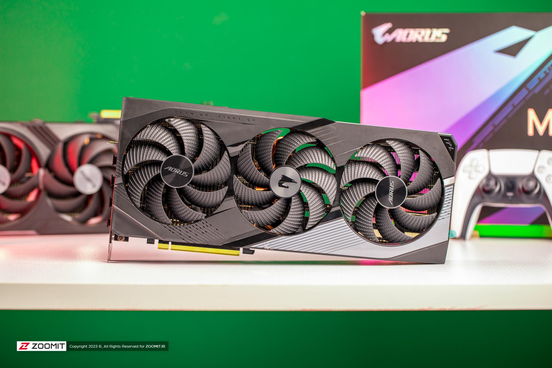 کارت گرافیک انویدیا جی فورس گیگابایت Gigabyte AORUS GeForce RTX 4070 Ti MASTER 12G