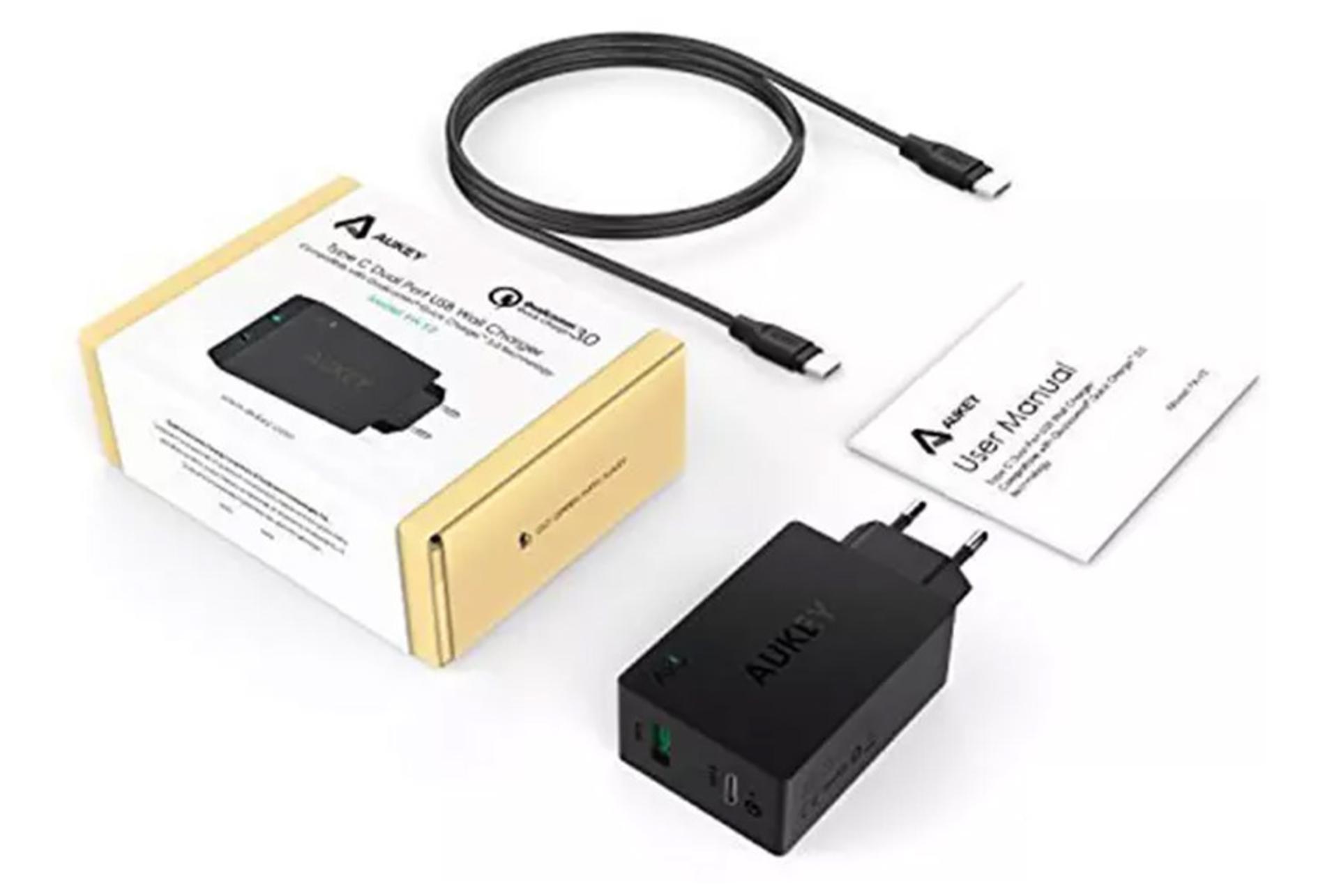 اقلام همراه شارژر آکی PA-Y2