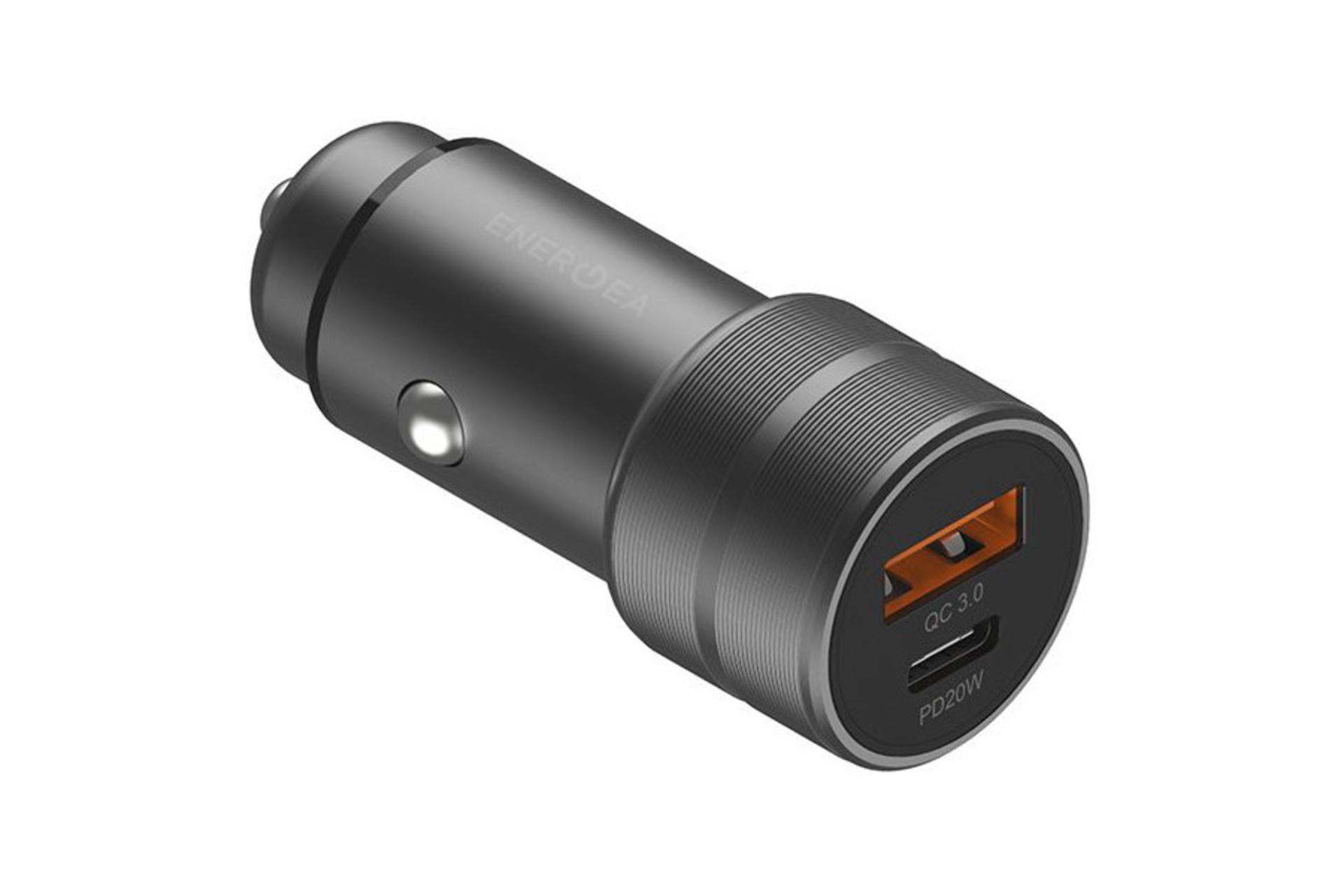 نمای جانبی شارژر انرجیا AluDrive PD20 Plus