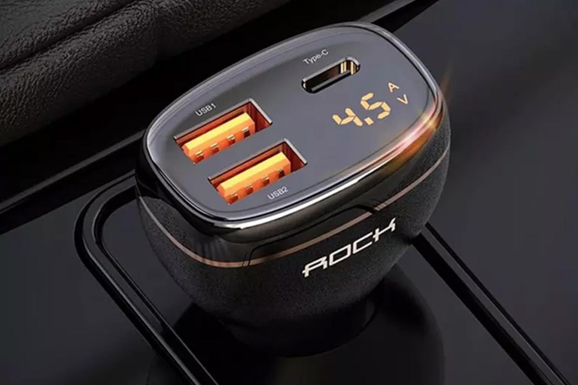 درگاه شارژر راک C301 60W