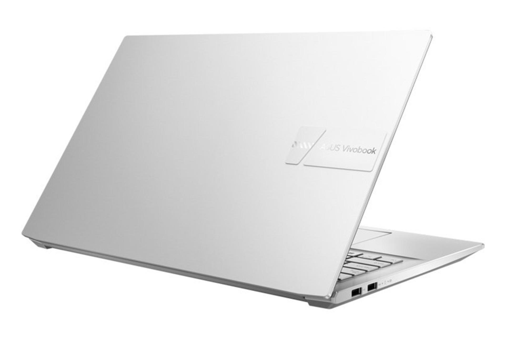 نمای پشت لپ تاپ ایسوس Vivobook M6500QH رنگ سیلور