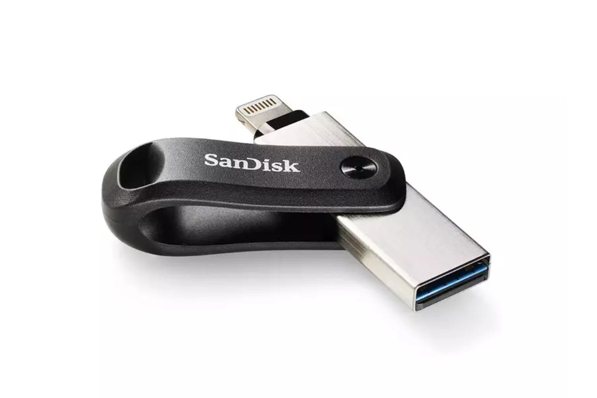 درگاه USB فلش مموری سن دیسک مدل iXpand Go